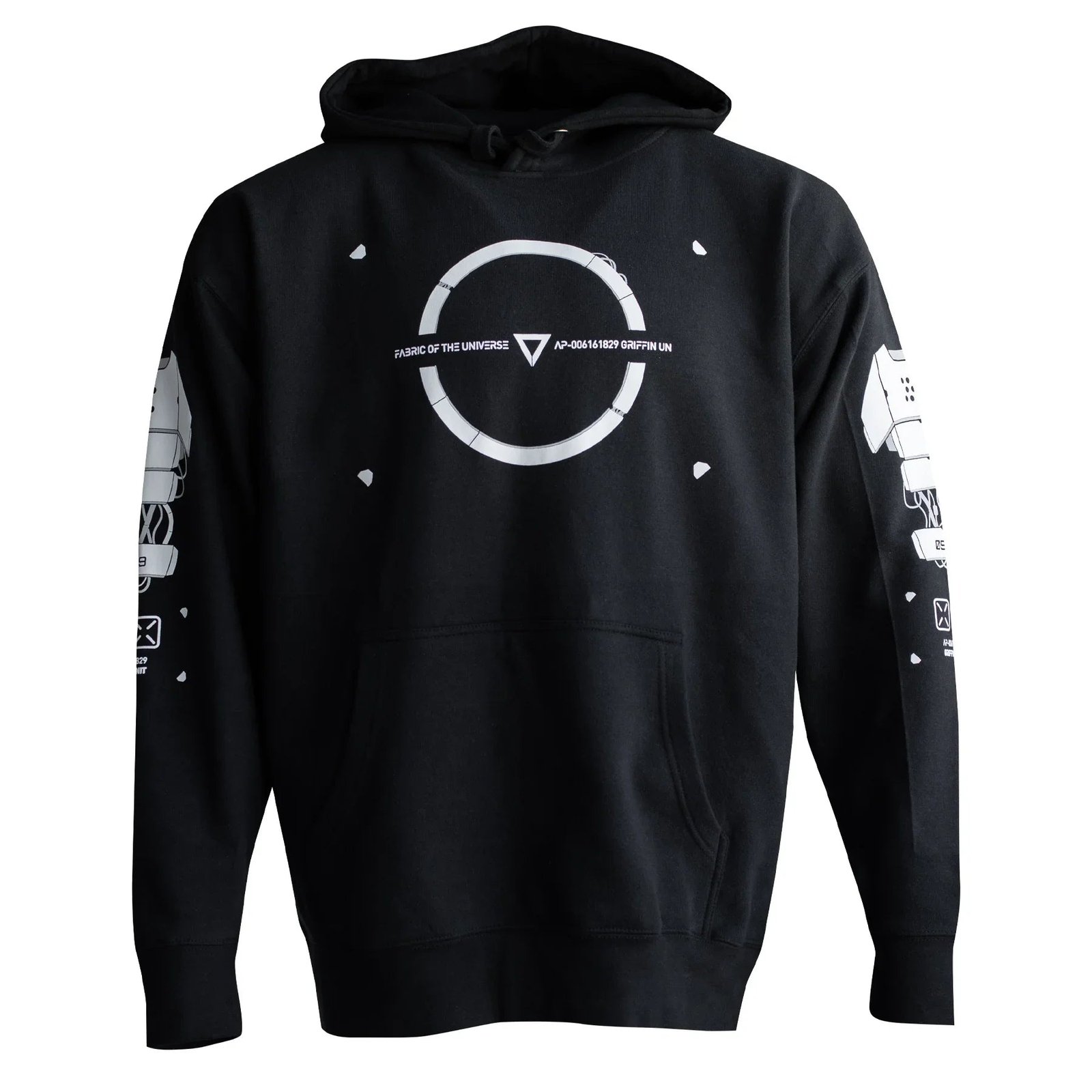 Griffin-0909 Black Hoodie 2
