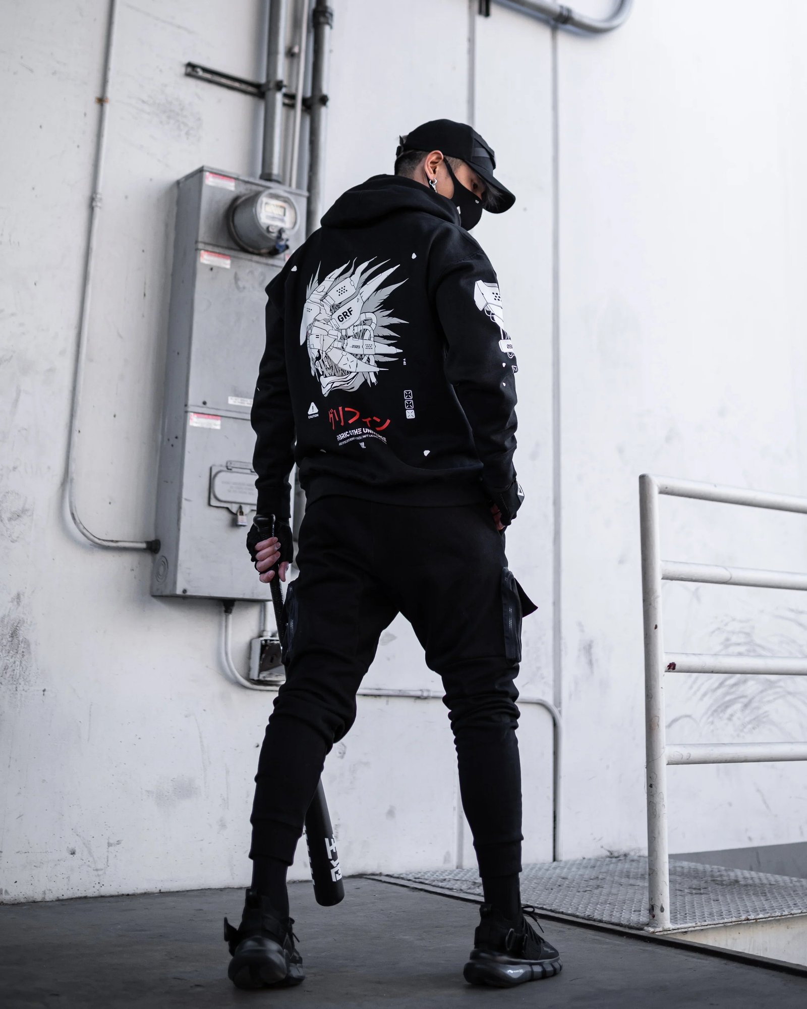 Griffin-0909 Black Hoodie 5