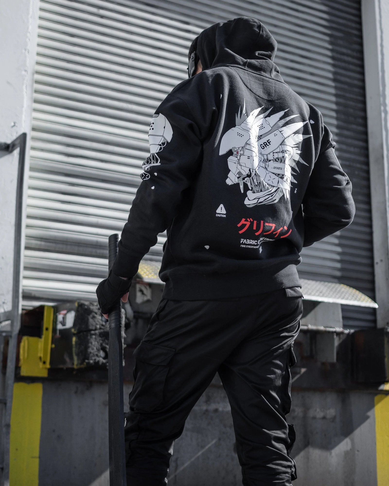 Griffin-0909 Black Hoodie 6