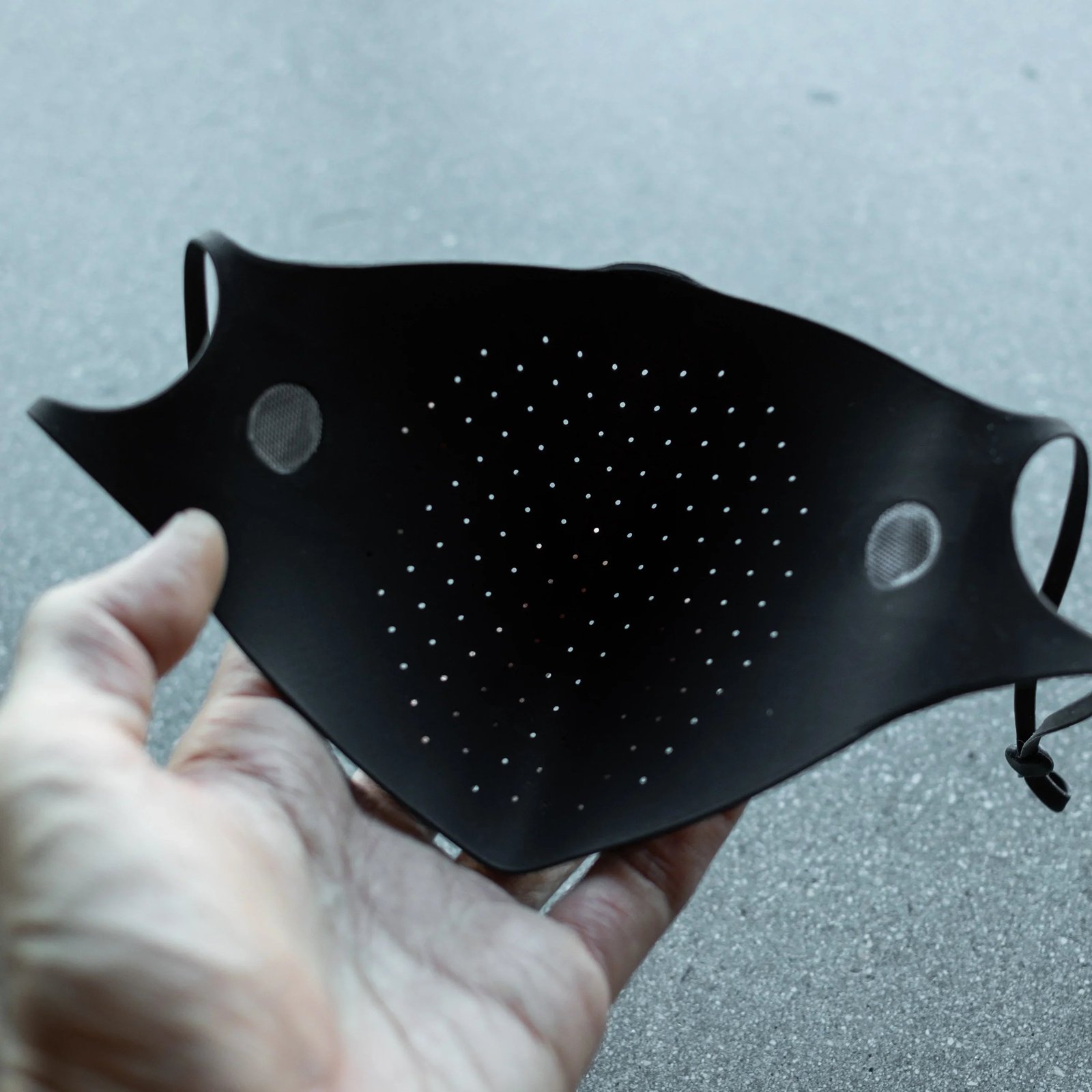 PX-01 Silicone N95 Black Mask 5
