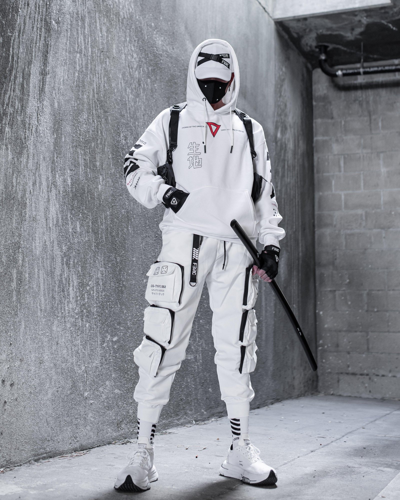 SMRI-101 RD White Hoodie 6