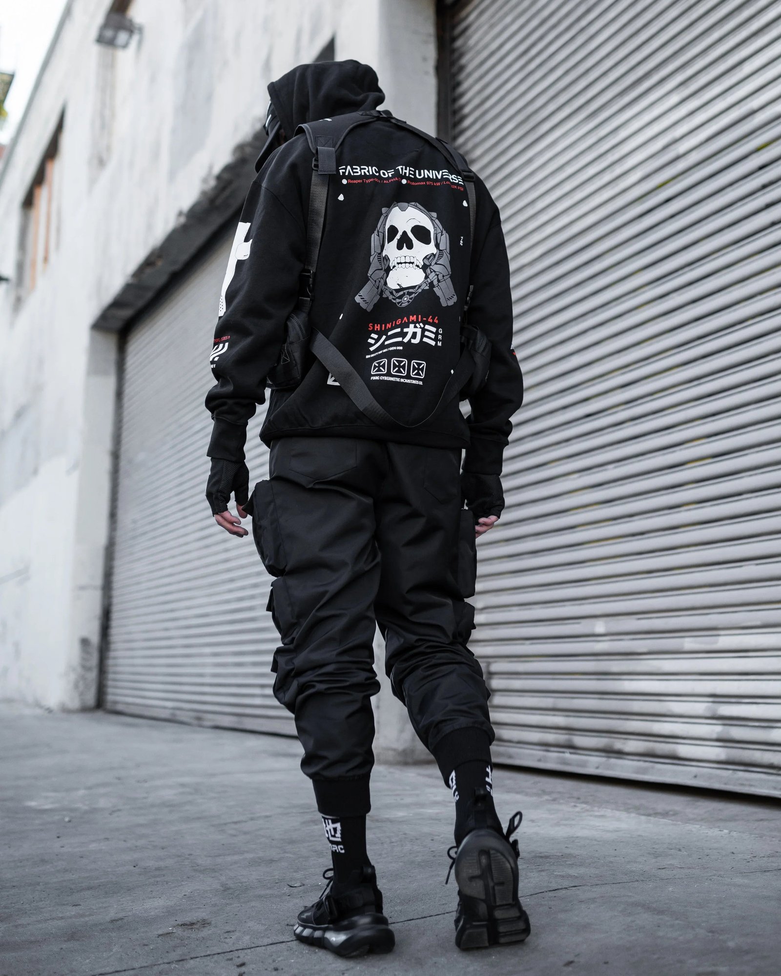 Shinigami-44 RD Black Hoodie 6