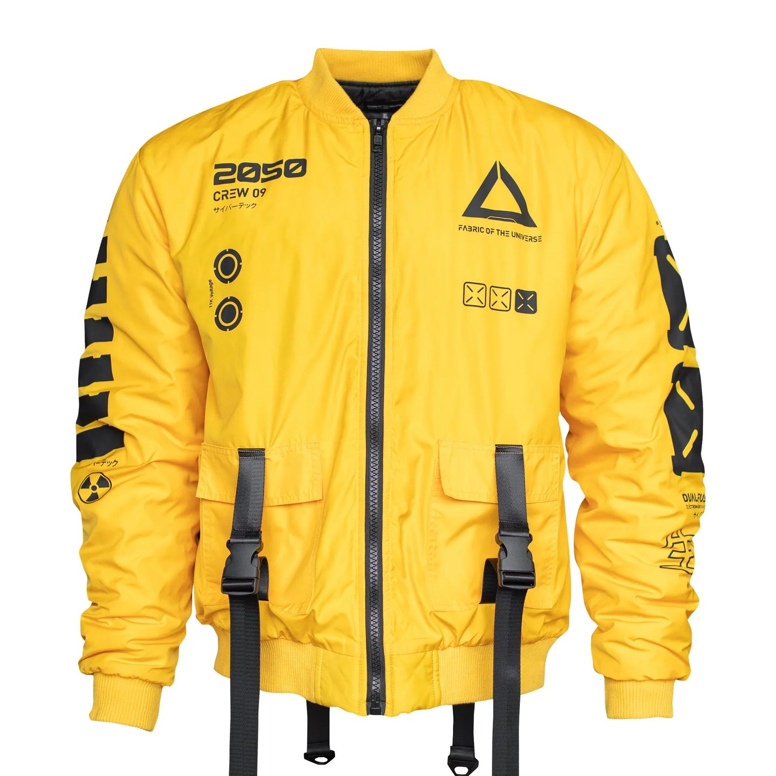 Y-2050 Gold Bomber Jacket 2