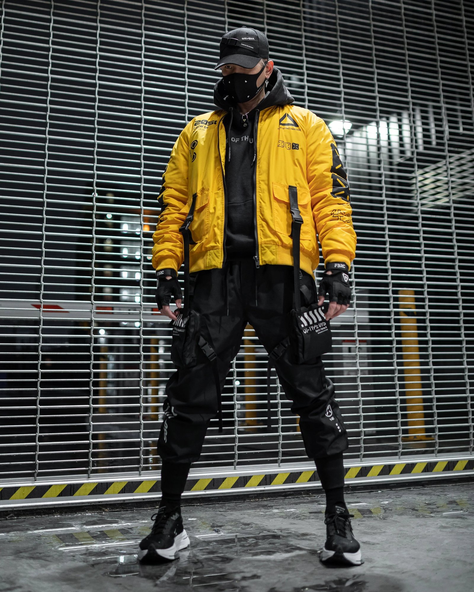 Y-2050 Gold Bomber Jacket 3
