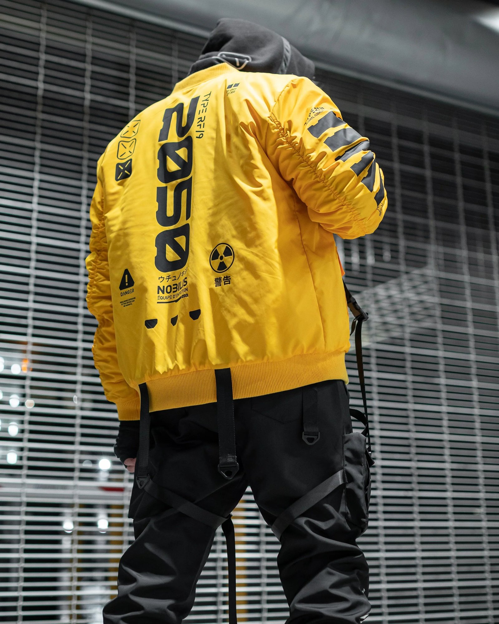 Y-2050 Gold Bomber Jacket 4