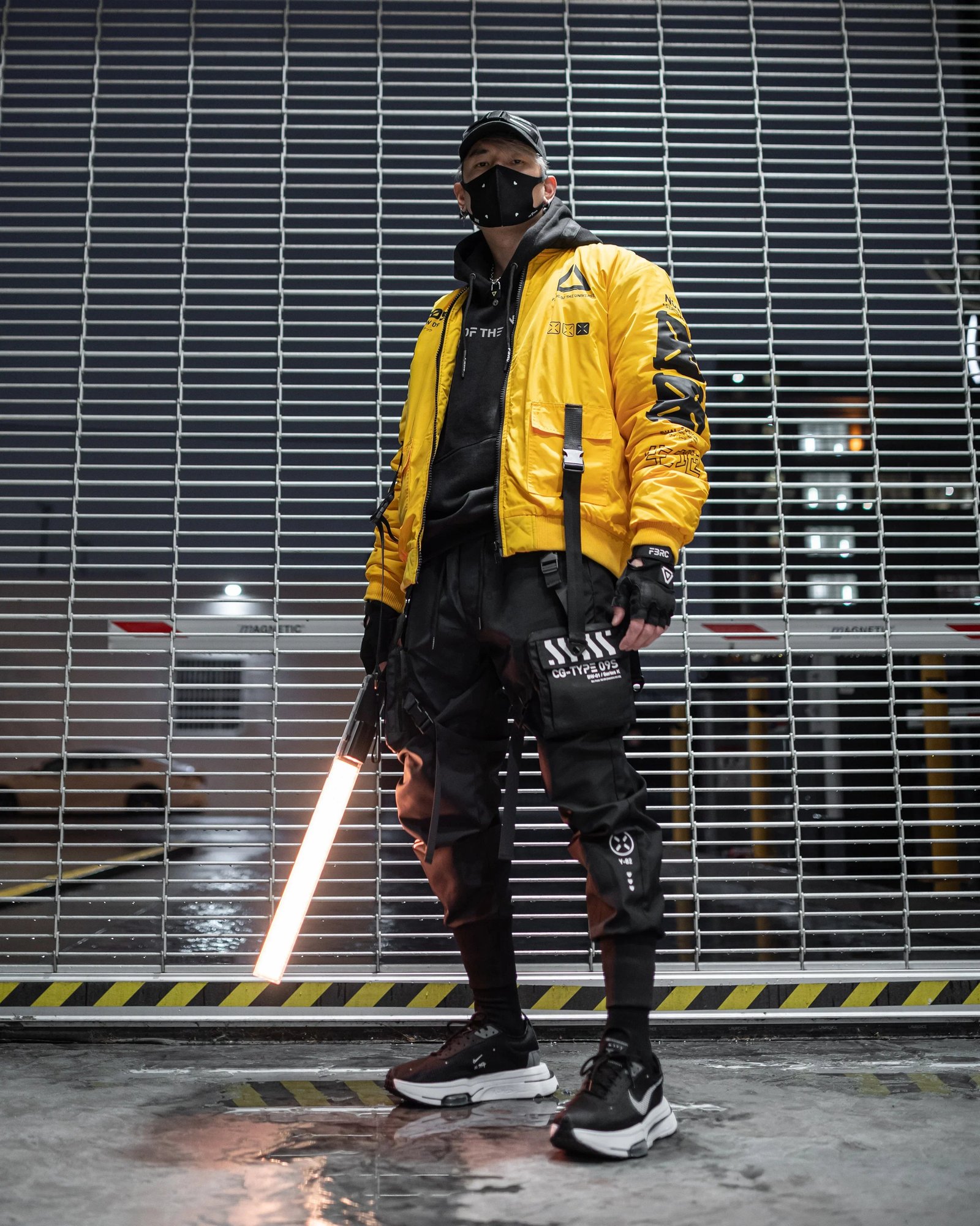 Y-2050 Gold Bomber Jacket 5