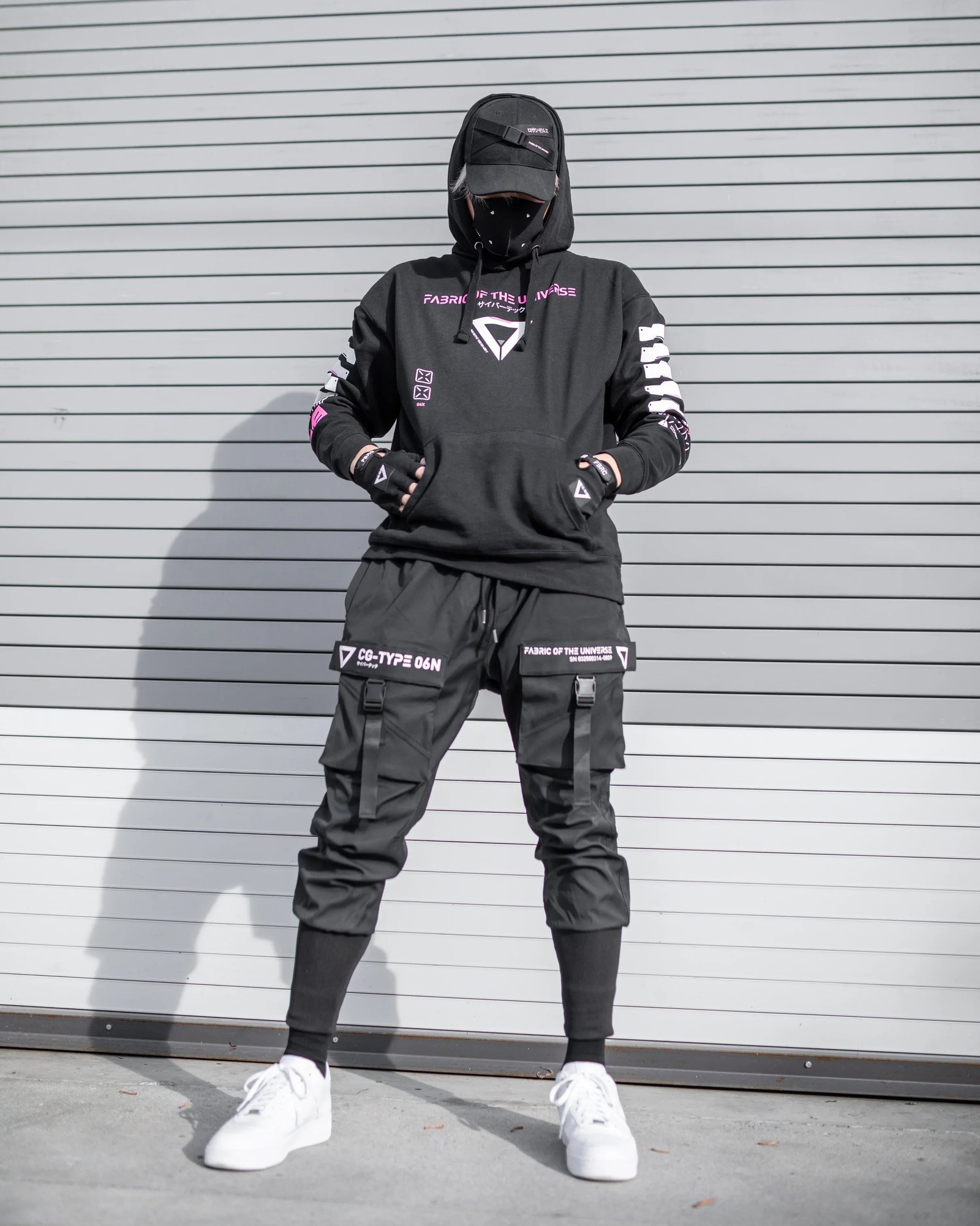 Geisha-6X PN Black Hoodie 5