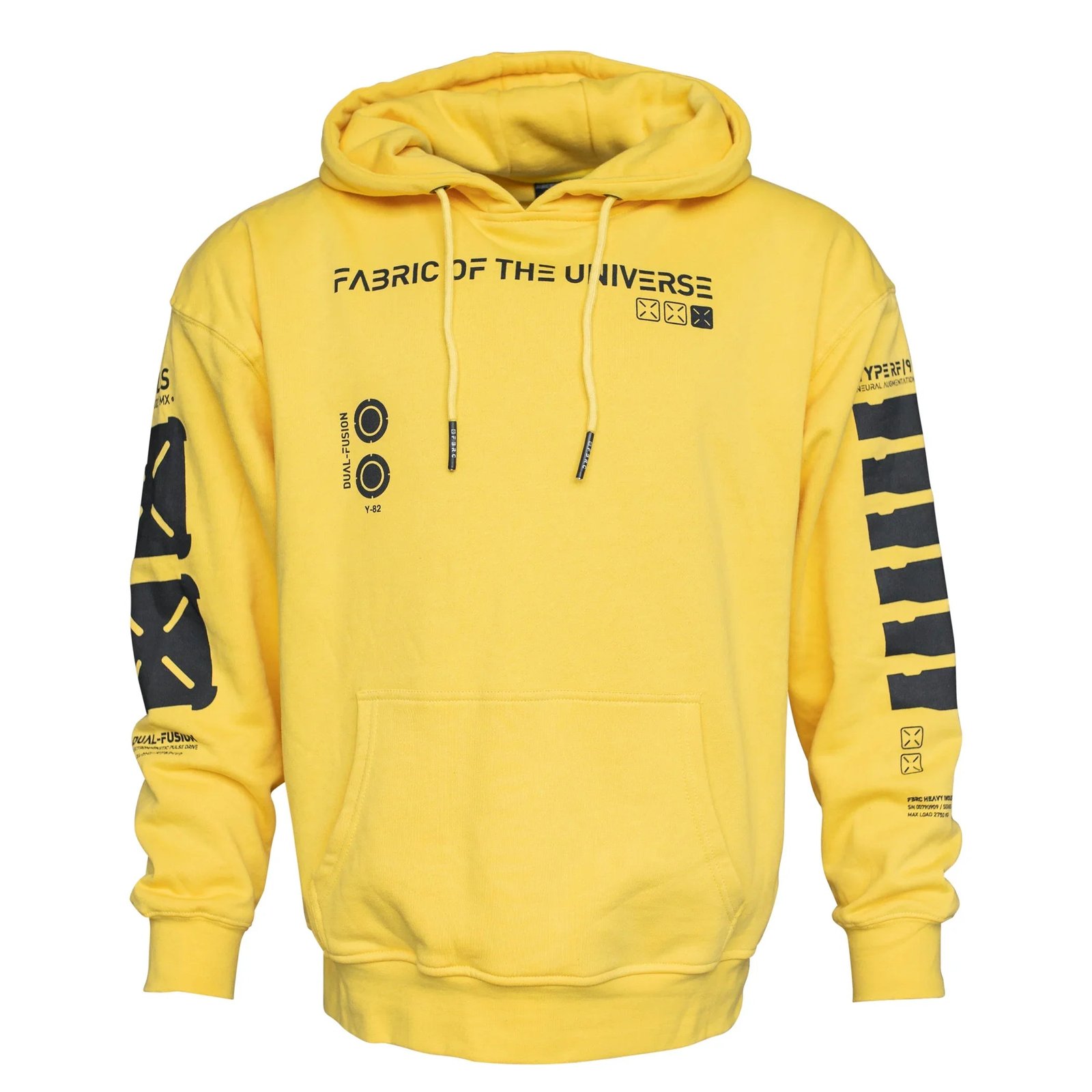 Y-2050 Yellow Hoodie 2