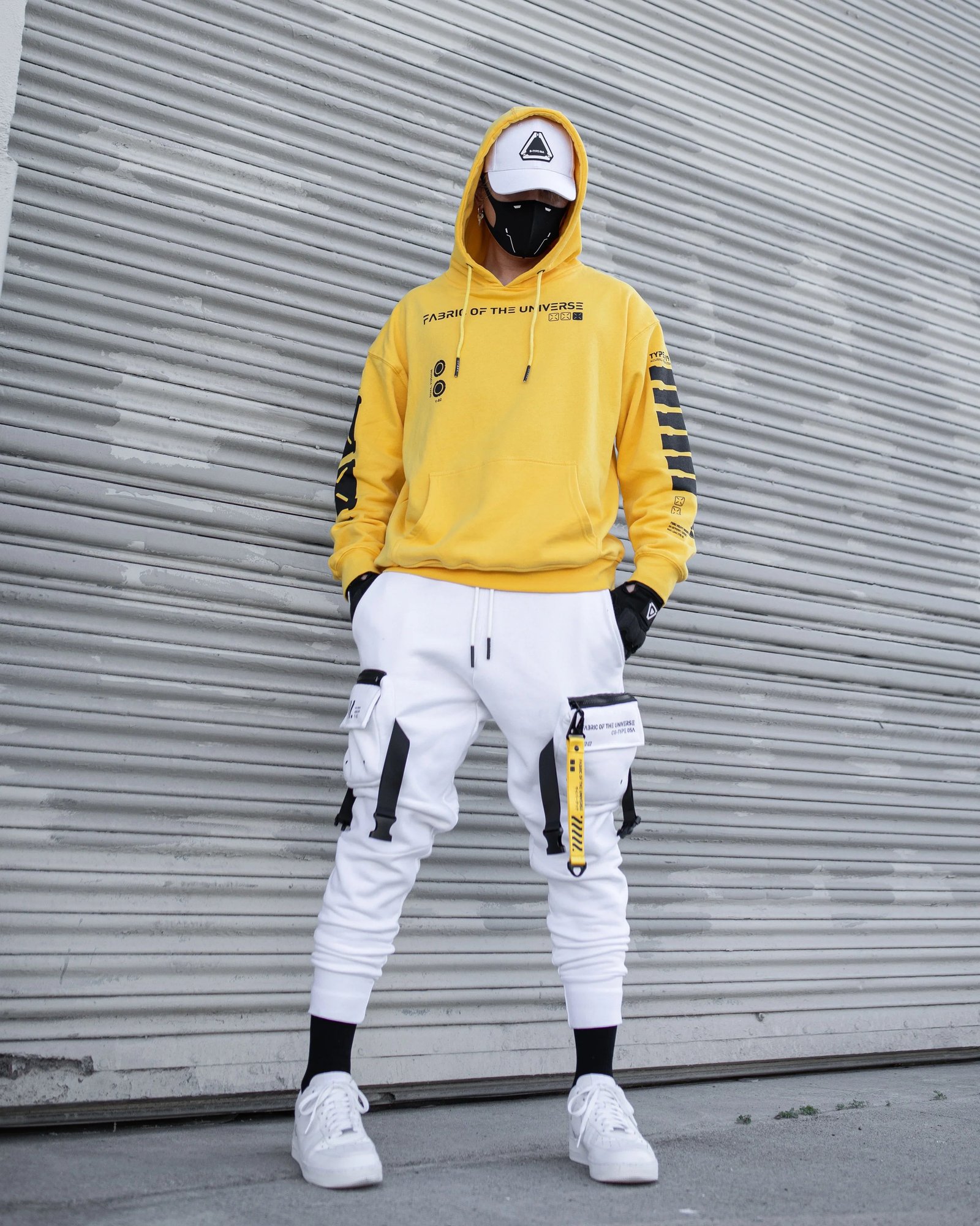 Y-2050 Yellow Hoodie 3