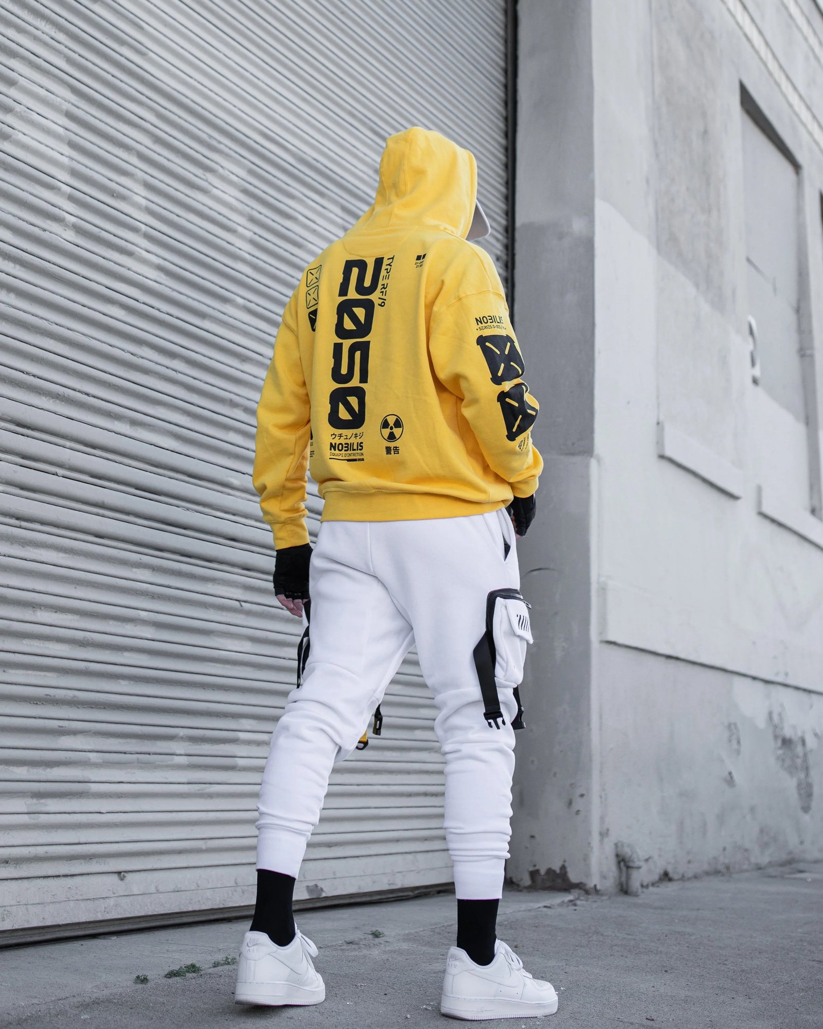 Y-2050 Yellow Hoodie 4