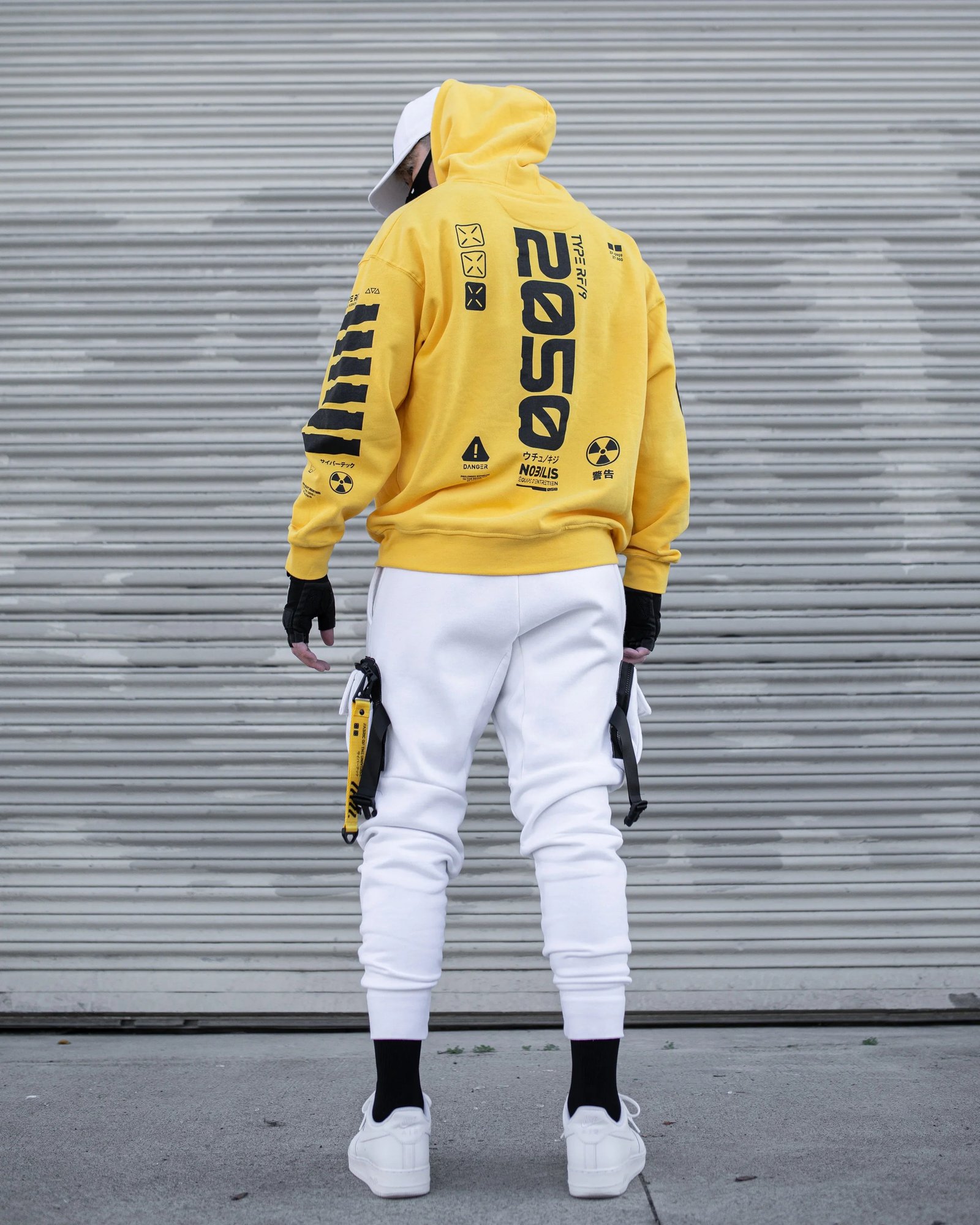 Y-2050 Yellow Hoodie 6