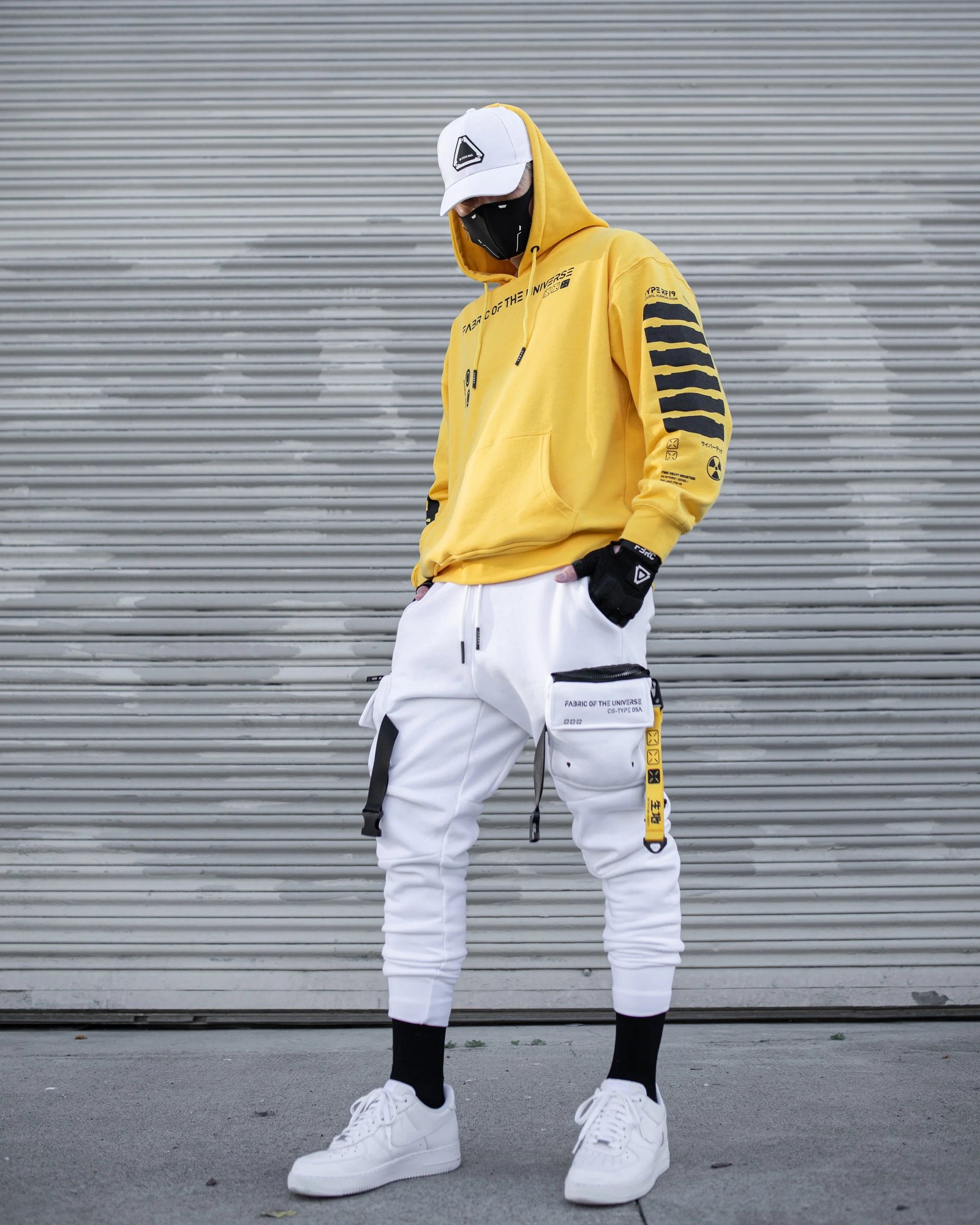 Y-2050 Yellow Hoodie 7