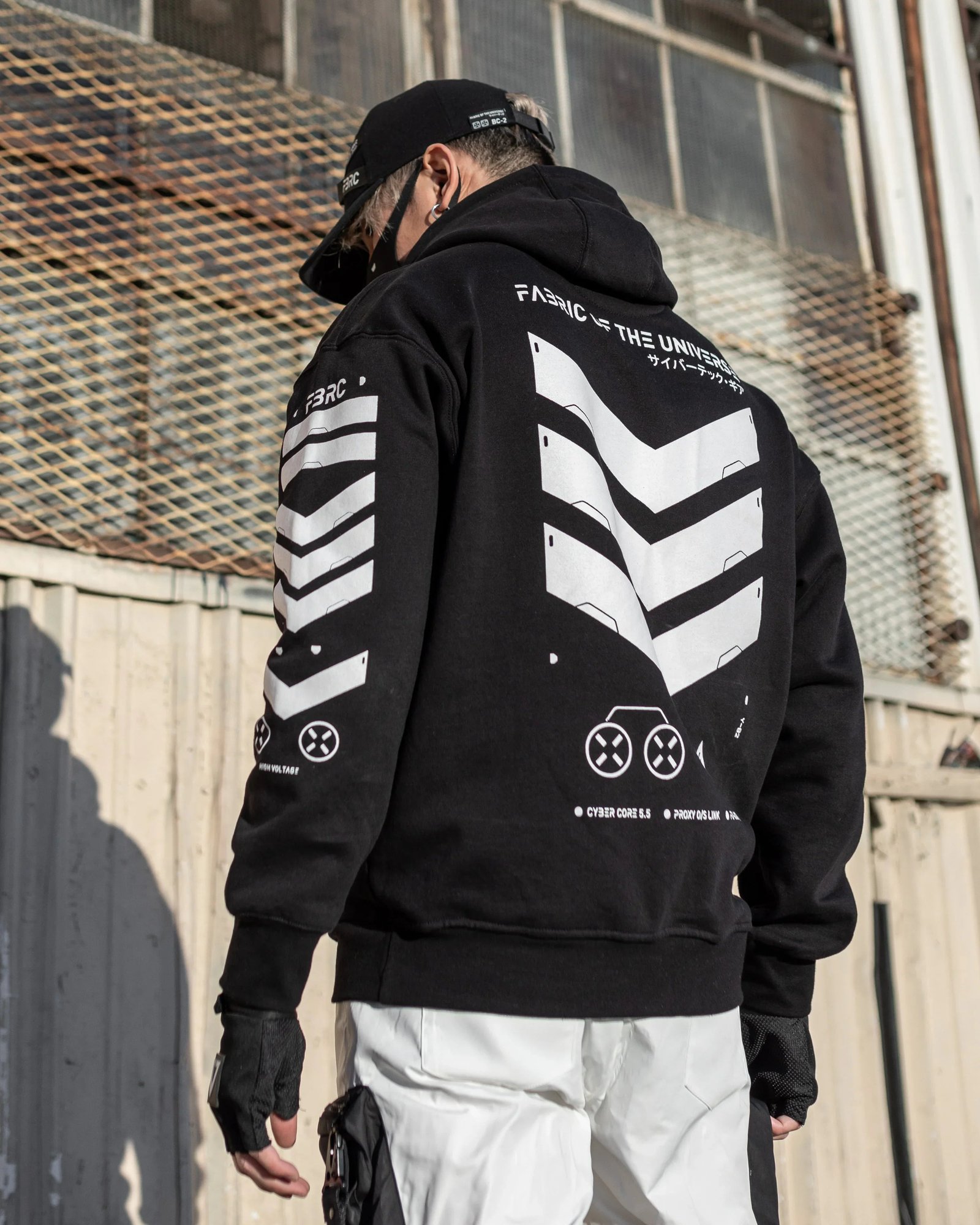 V3-3 Black Hoodie 3