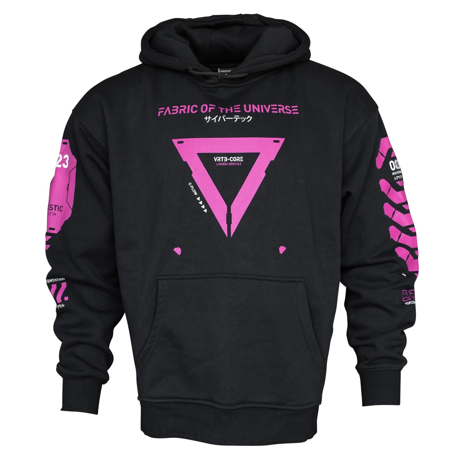 VRTB-02 Black Pink Hoodie 2