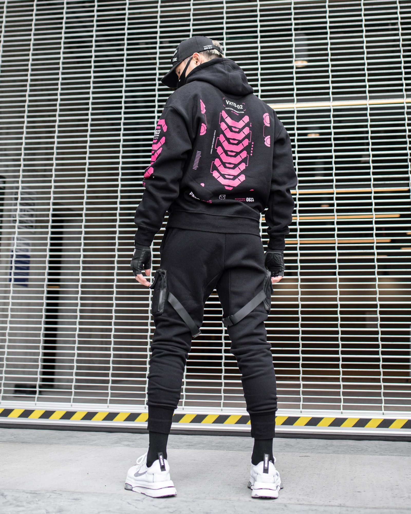 VRTB-02 Black Pink Hoodie 4