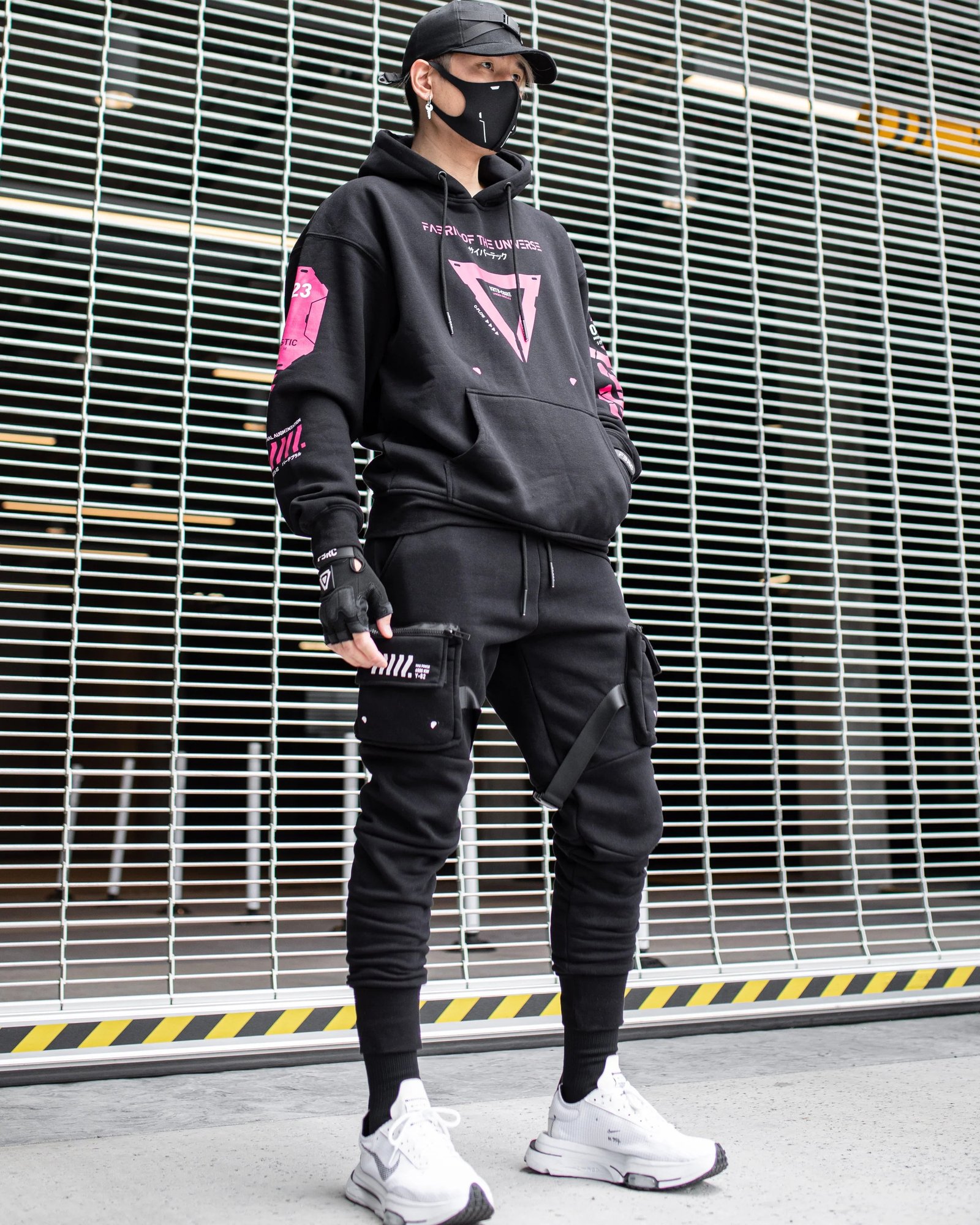 VRTB-02 Black Pink Hoodie 6