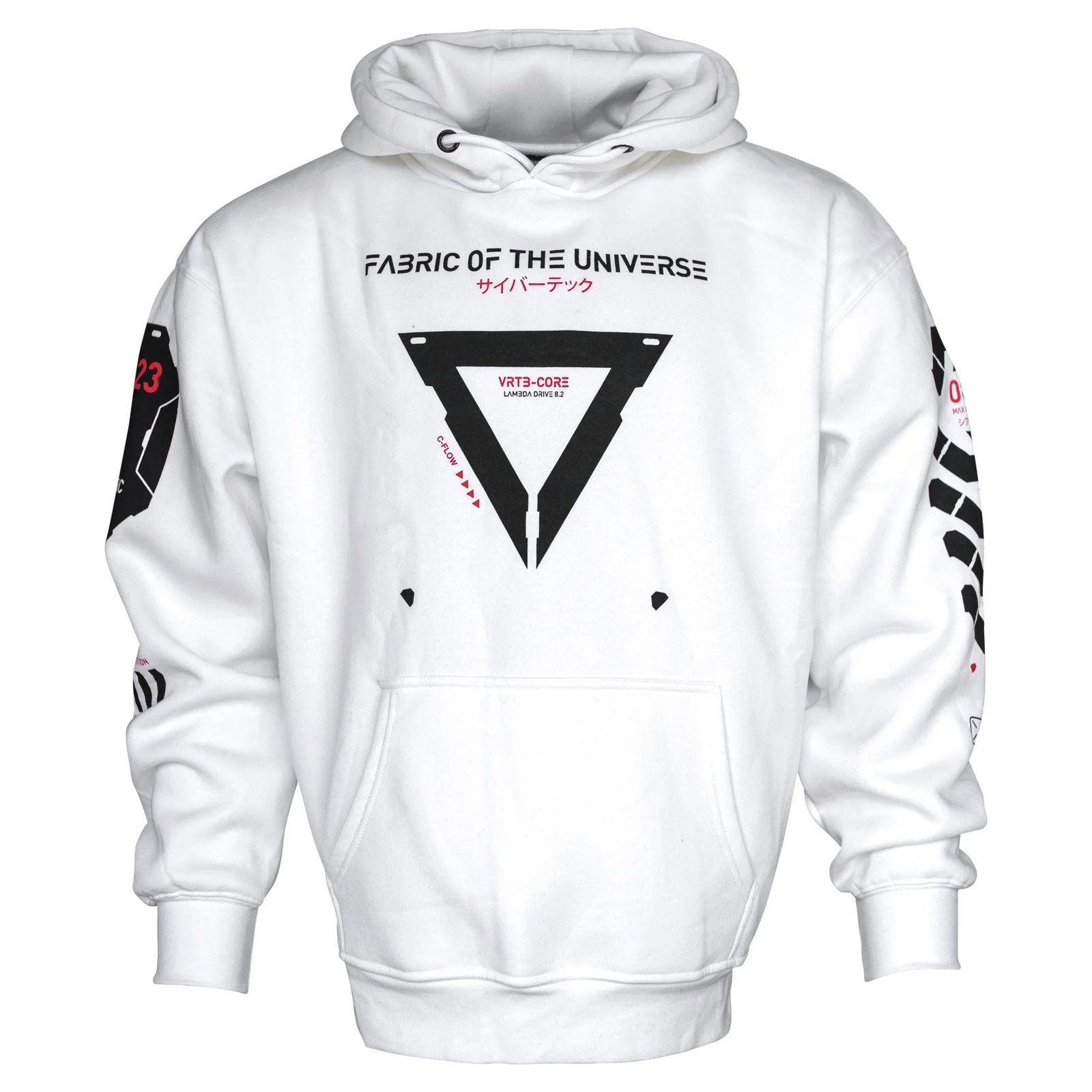 VRTB-02 White Hoodie 2