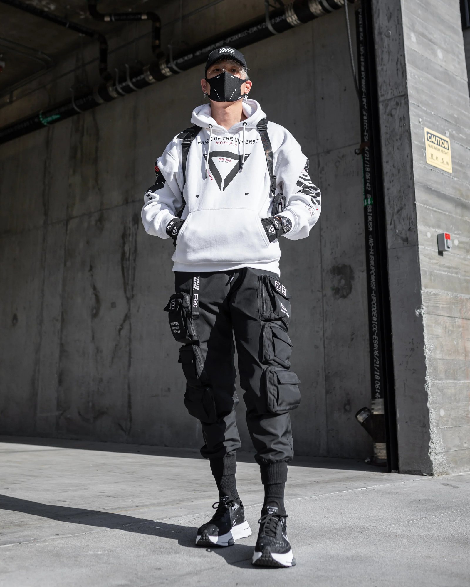 VRTB-02 White Hoodie 3
