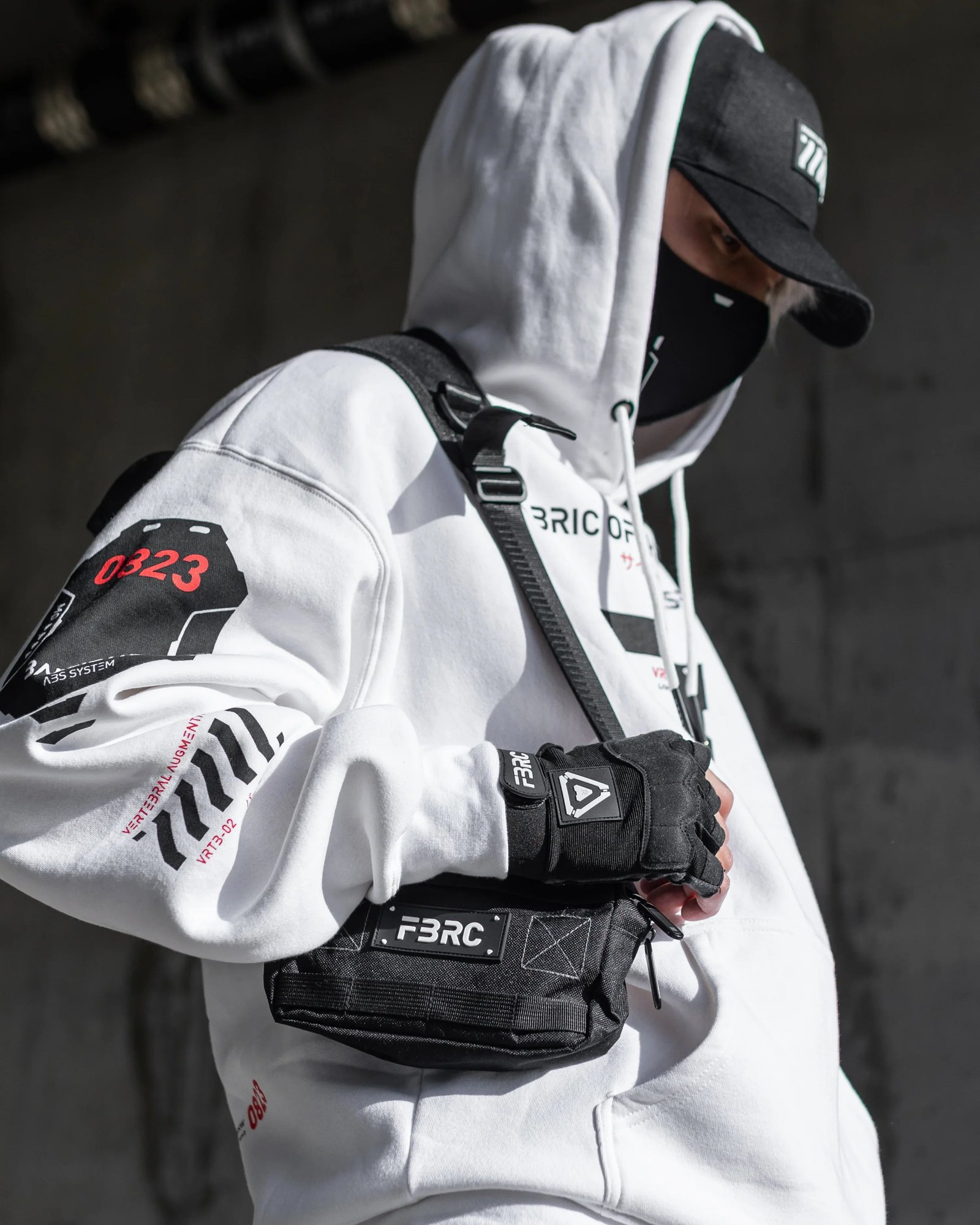VRTB-02 White Hoodie 7