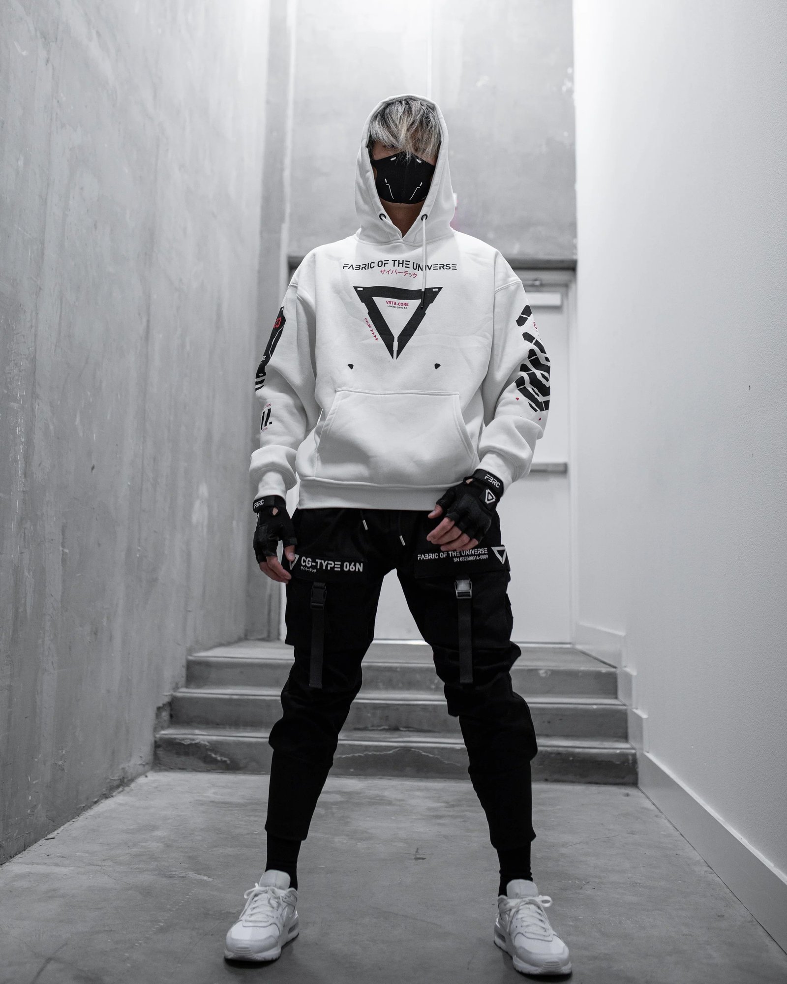 VRTB-02 White Hoodie 8