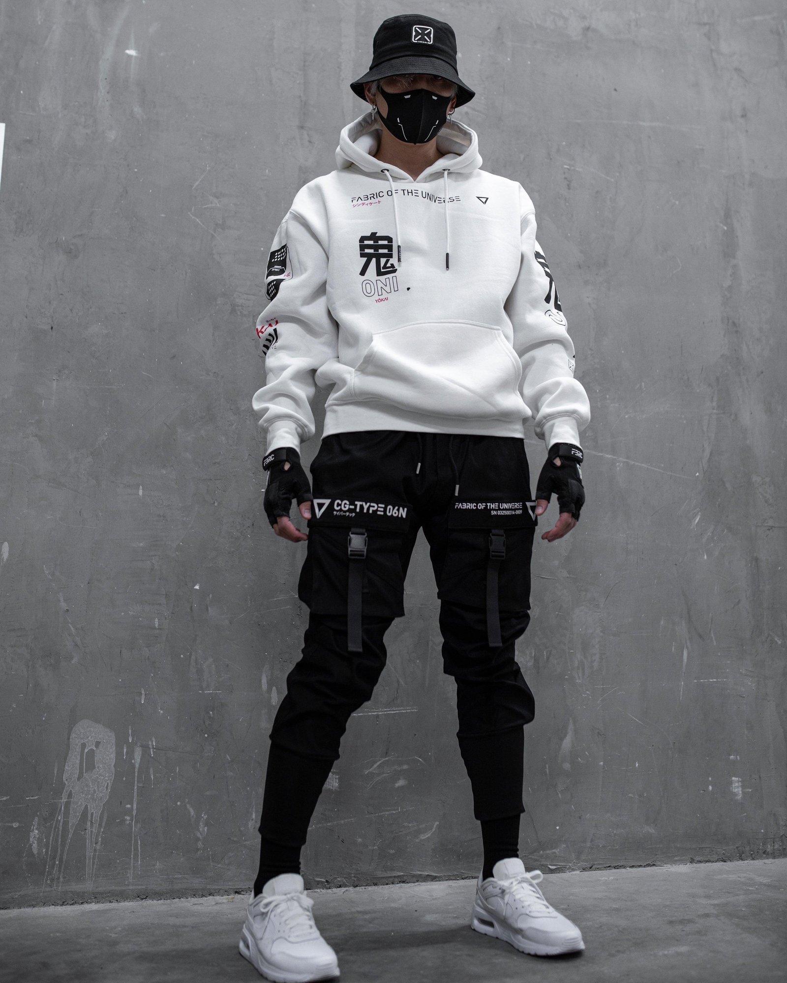 ONI White Hoodie 3