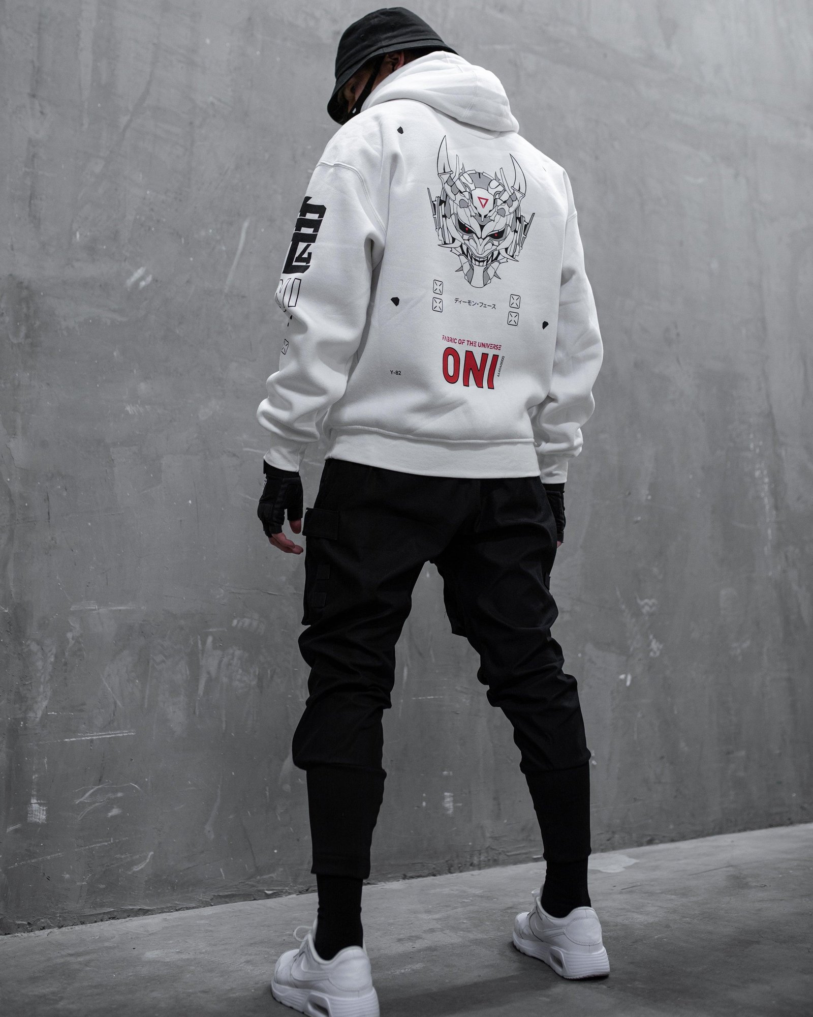 ONI White Hoodie 4