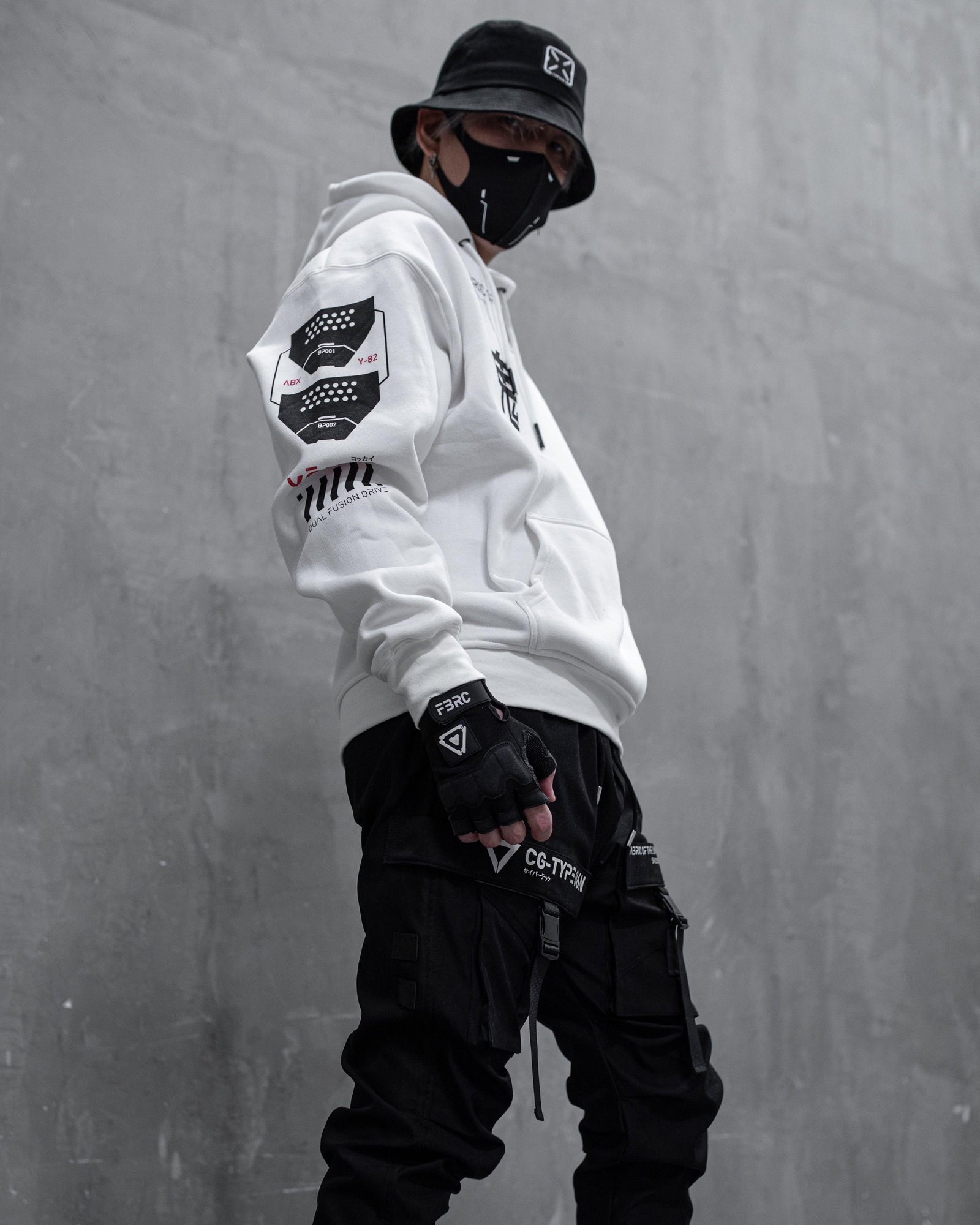ONI White Hoodie 5