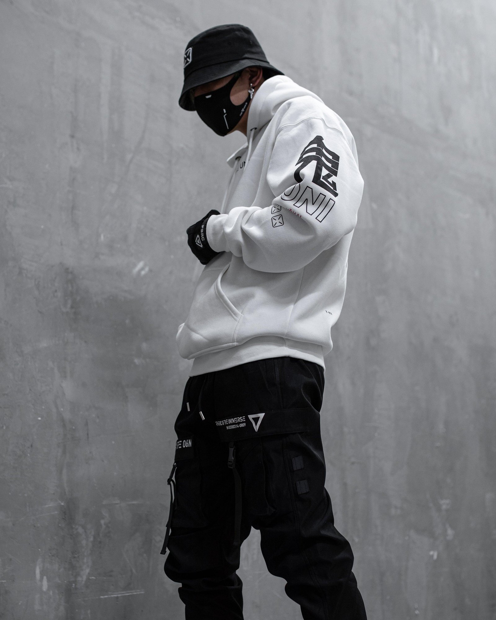ONI White Hoodie 6