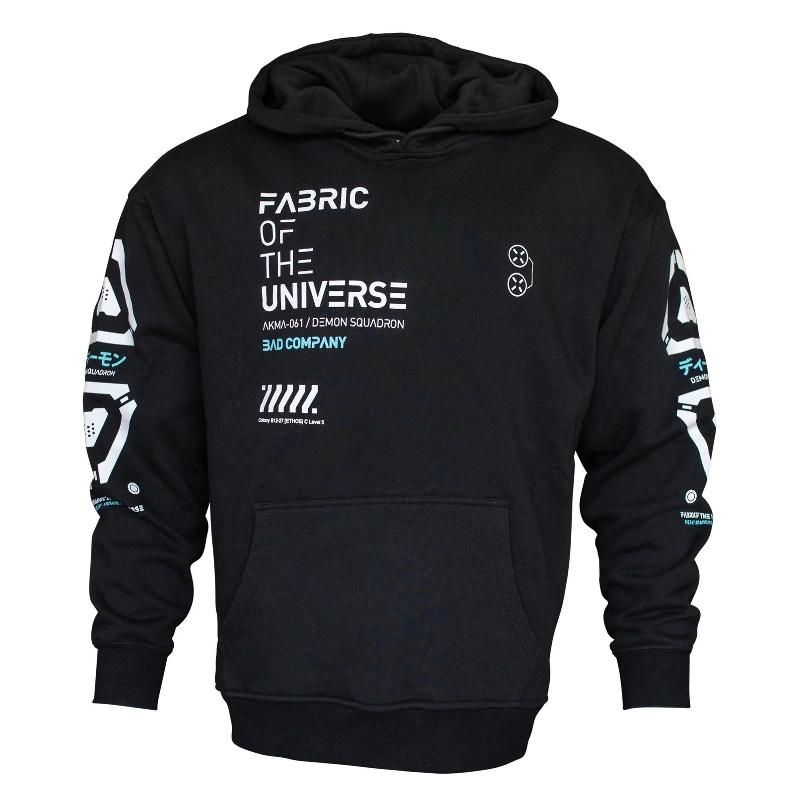 AKMA-061C Black Hoodie 2