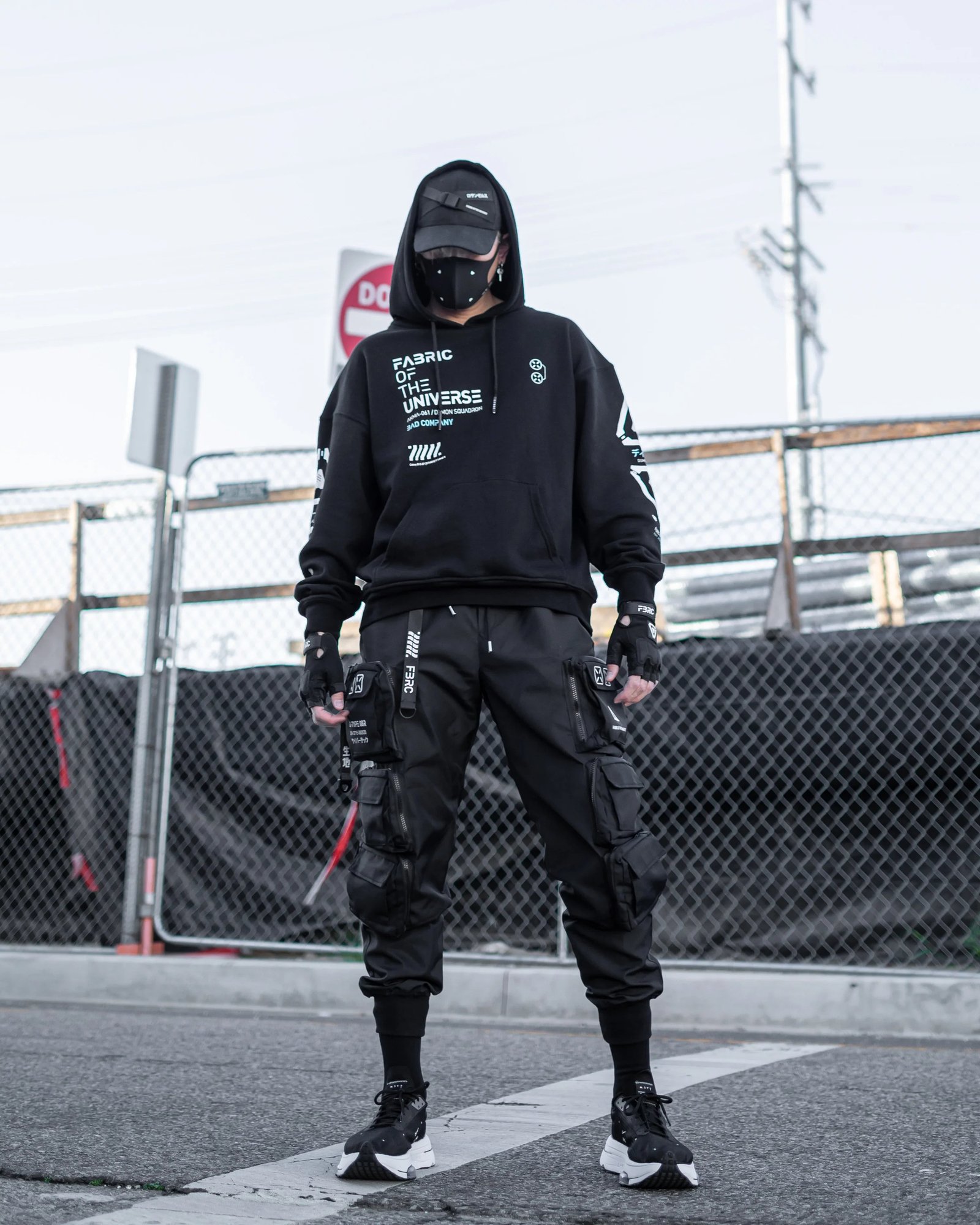 AKMA-061C Black Hoodie 3