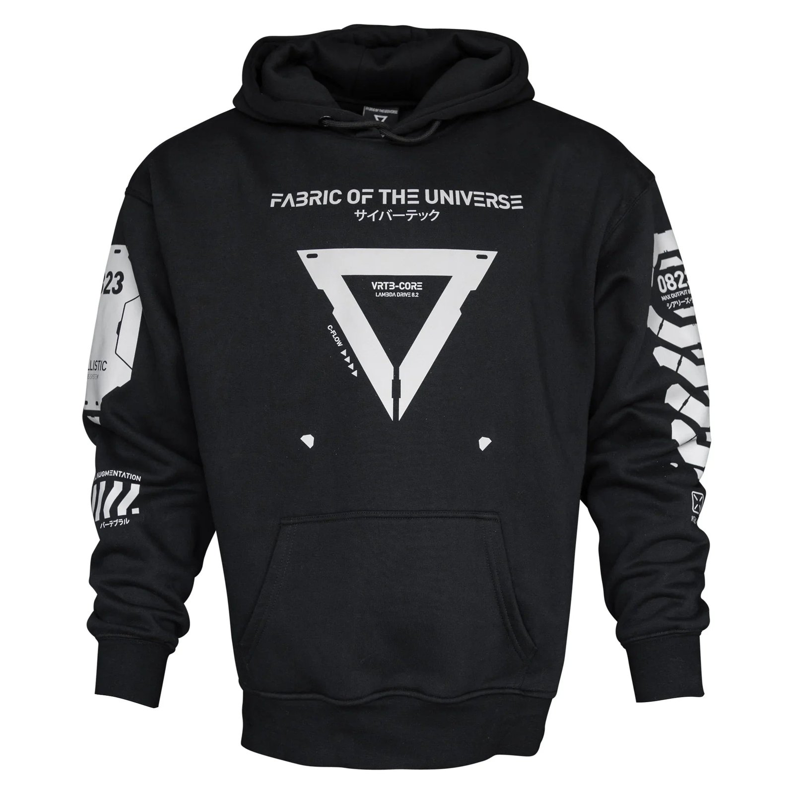 VRTB-02 Black Reflective Hoodie 2