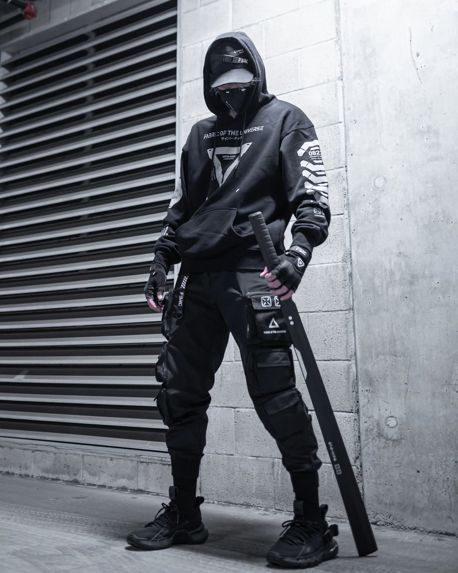 VRTB-02 Black Reflective Hoodie 6