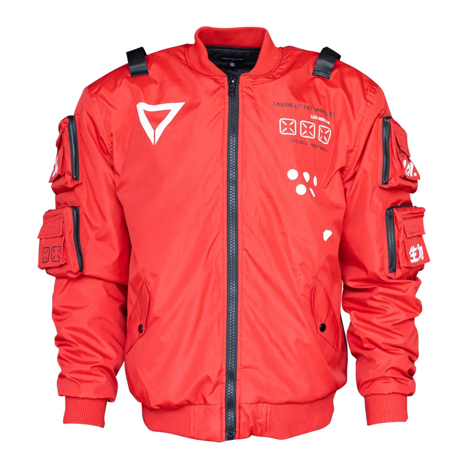 XB-03 Red Bomber Jacket 2