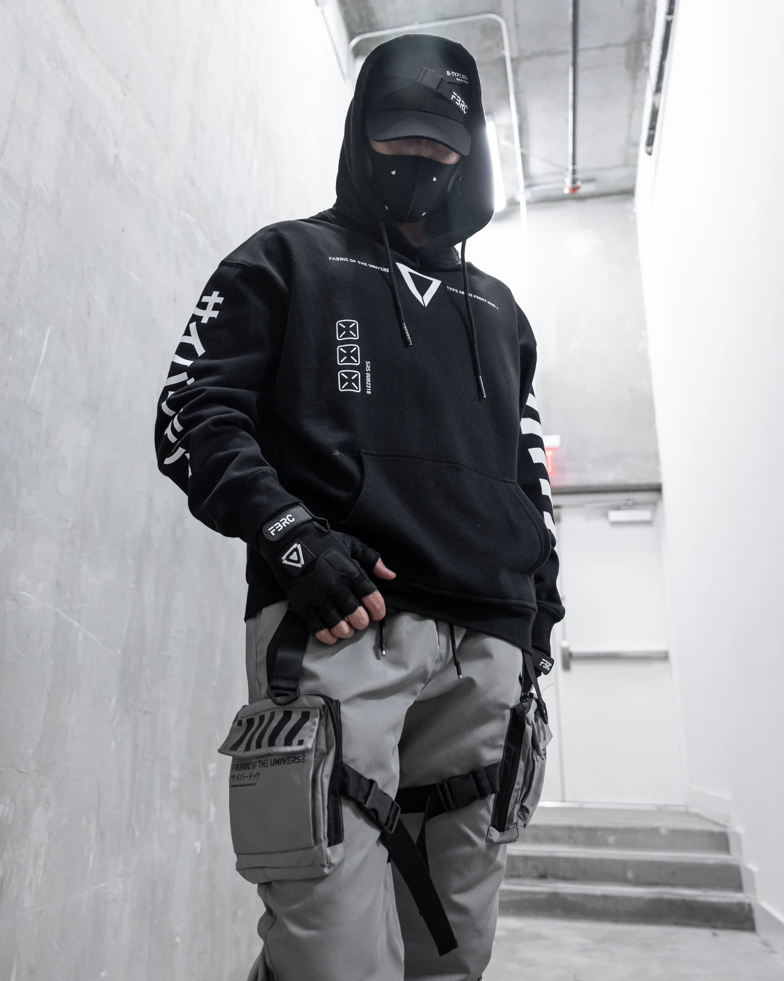 XB-03 Black Hoodie 5