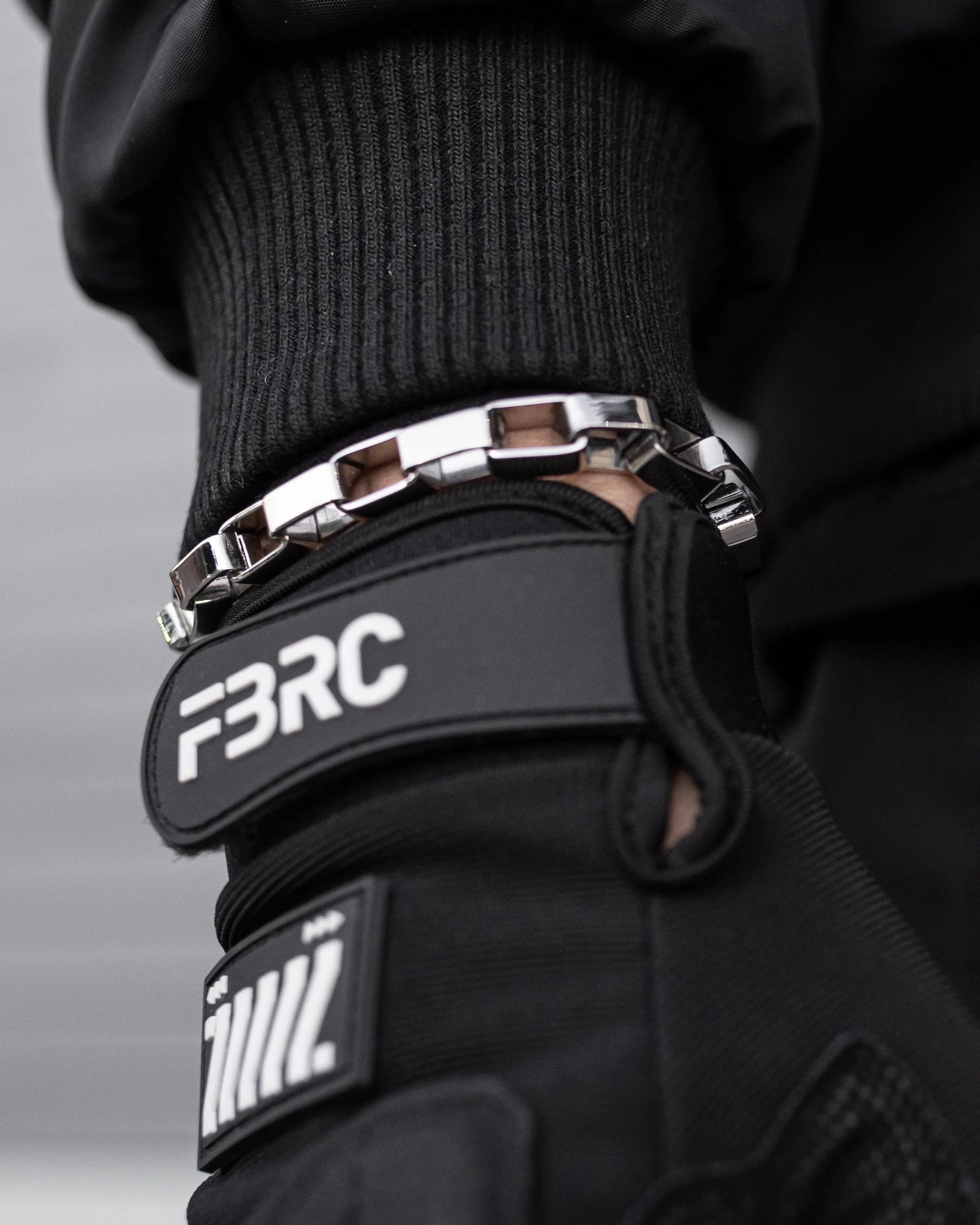 BR-010 Square Link Steel Bracelet 2