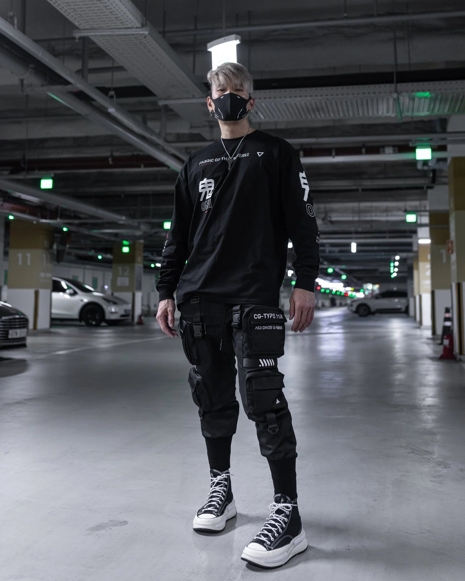 ONI Black Long Sleeve T 4