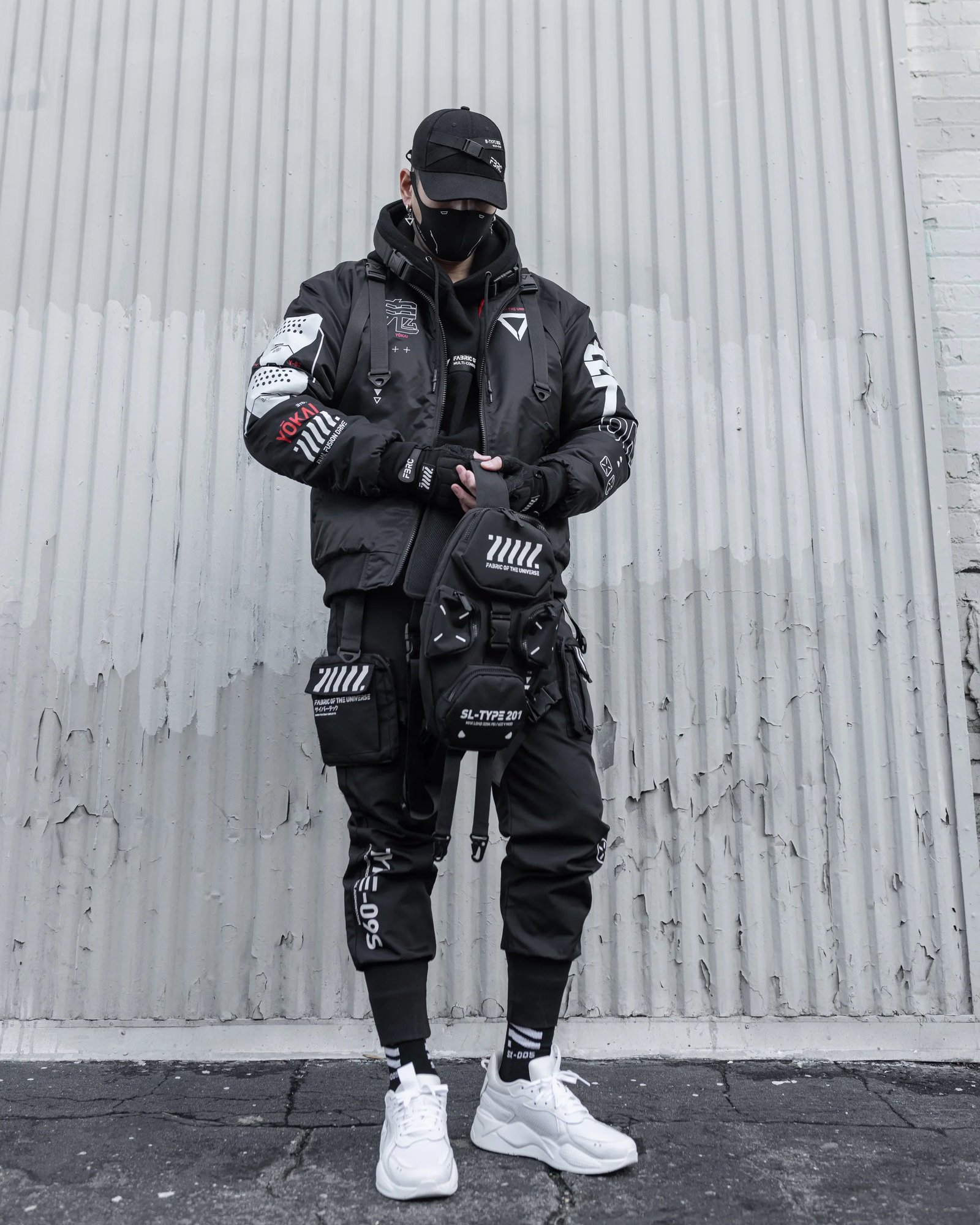 ONI Black Bomber Jacket 6