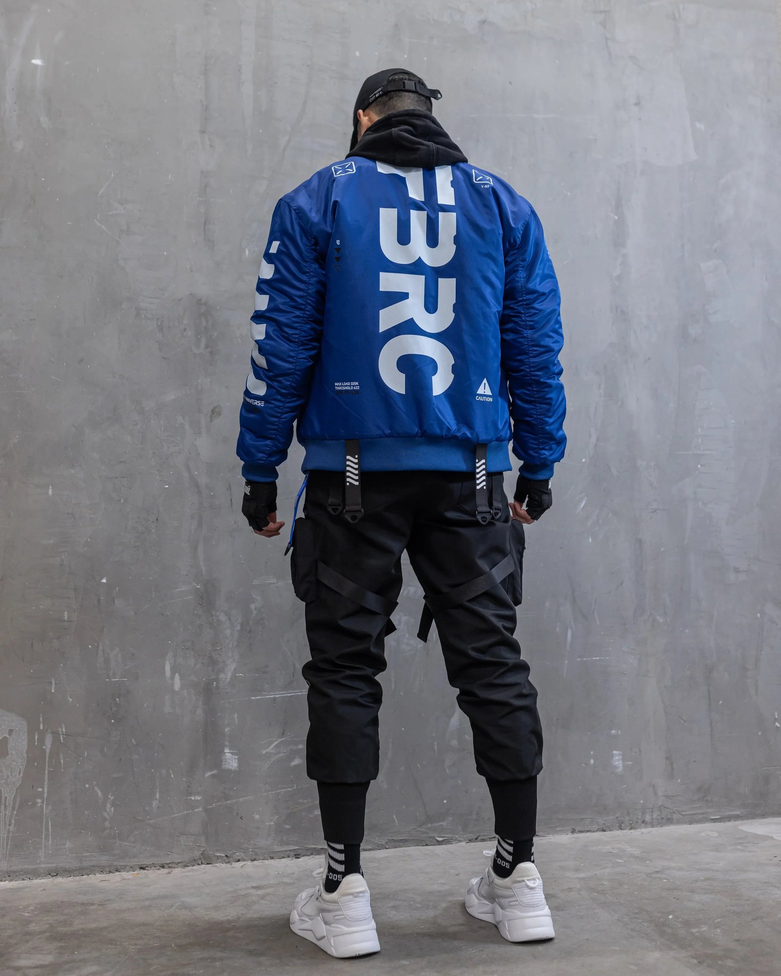 BMJ-303 Blue Bomber Jacket 3