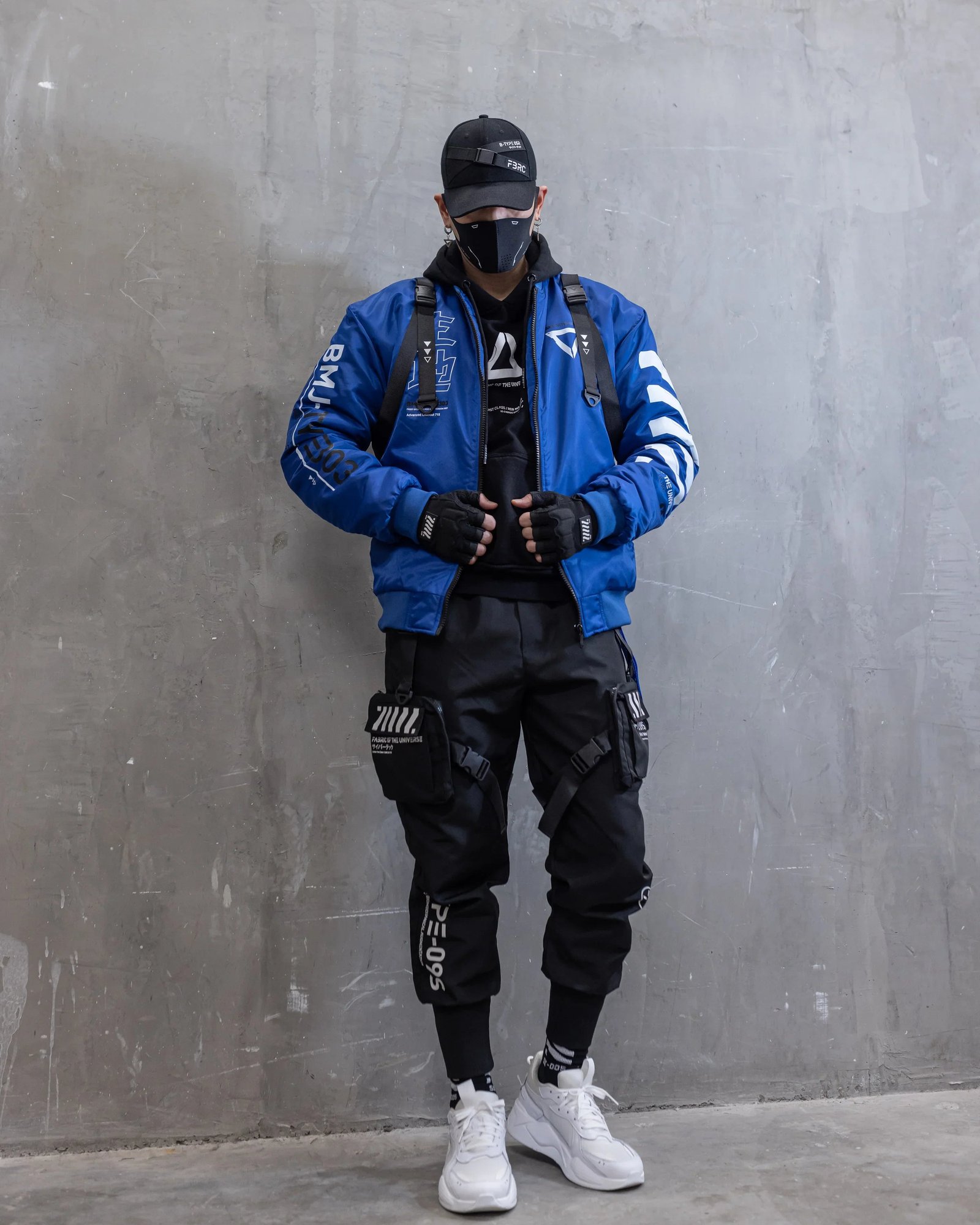 BMJ-303 Blue Bomber Jacket 4