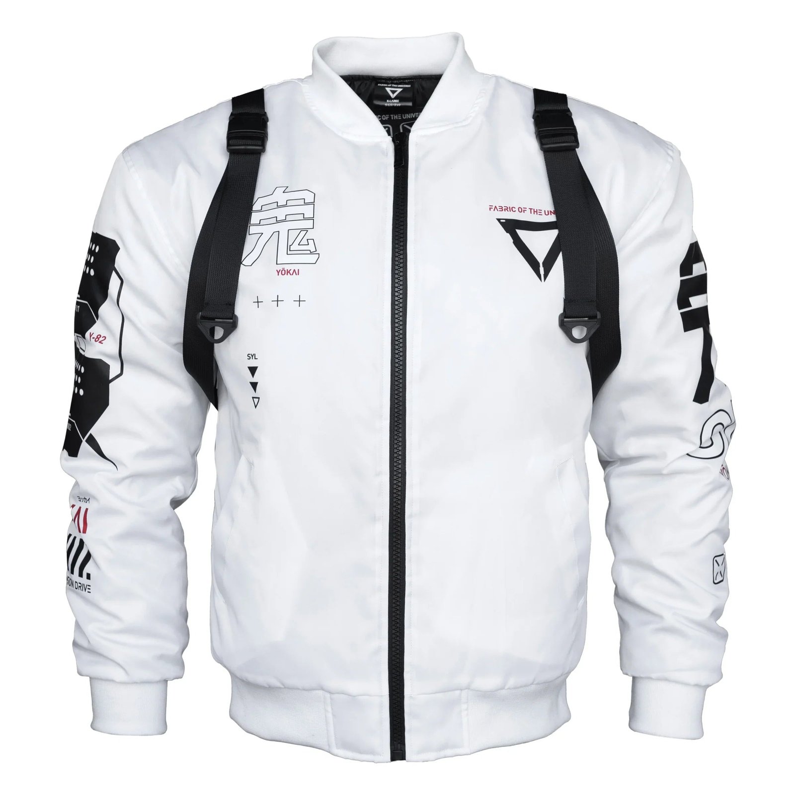 ONI White Bomber Jacket 2