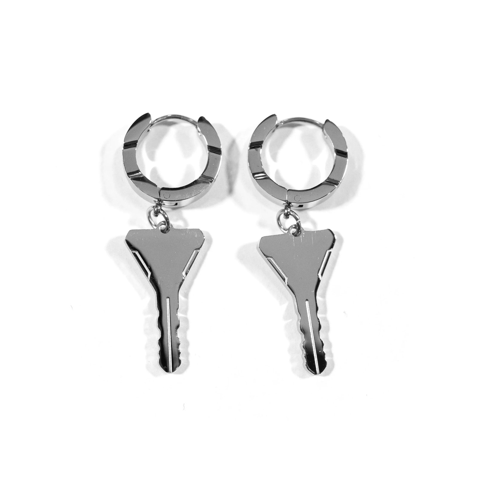 FBRC Key Stainless Steel Earrings 6