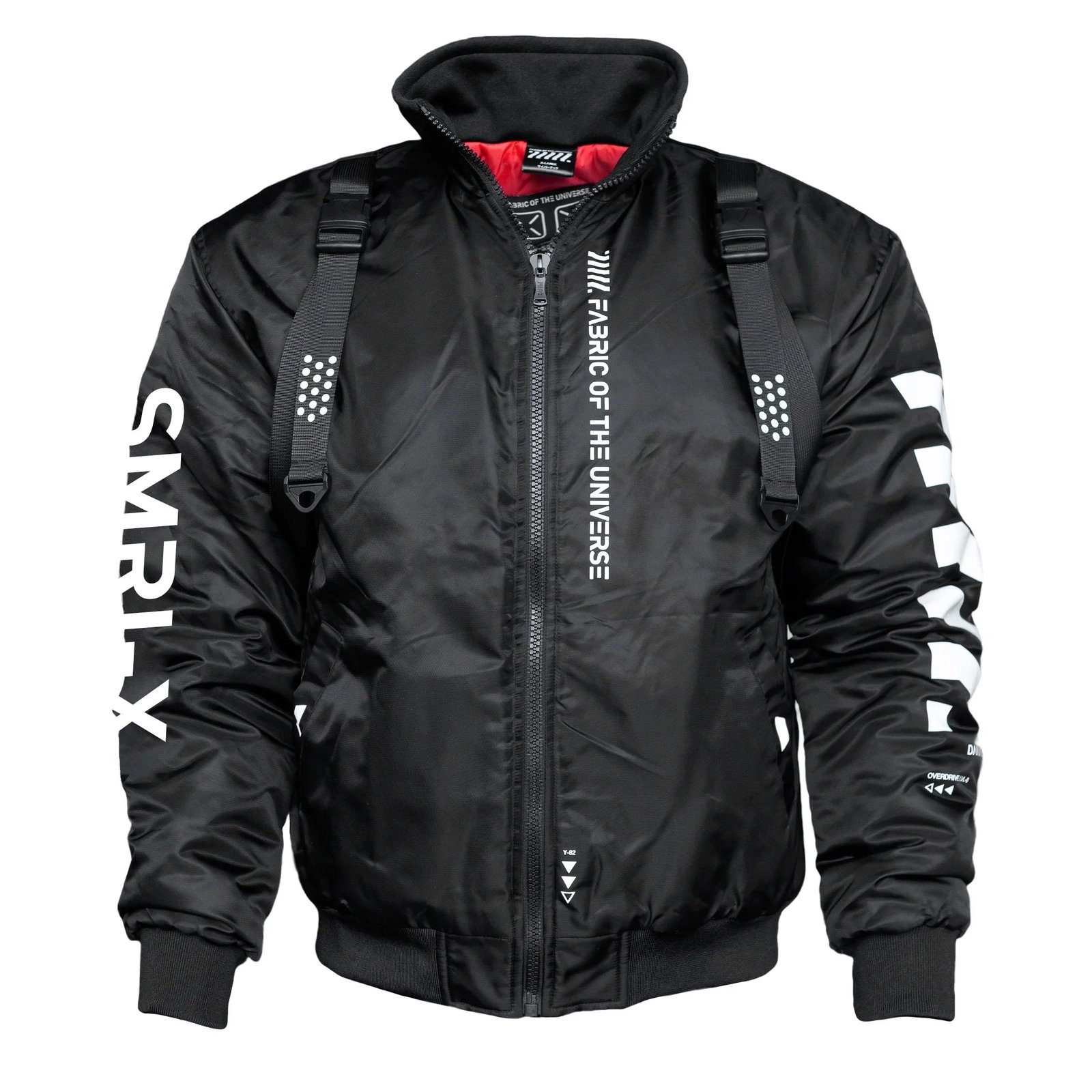 SMRI-X Black Bomber Jacket 2