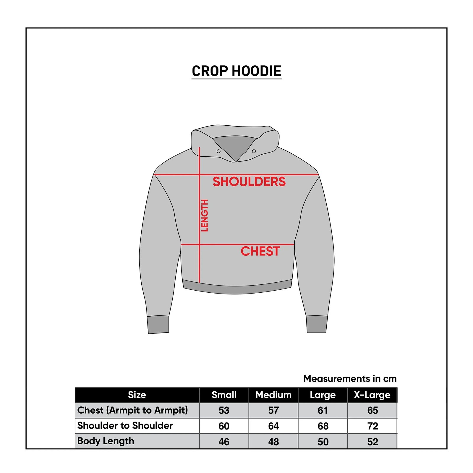 V3-3 White Crop Hoodie 3