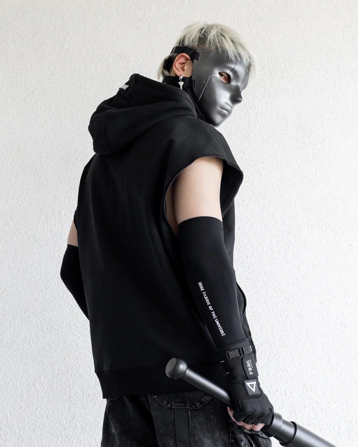 Genova-01A Gunmetal Face Mask 6