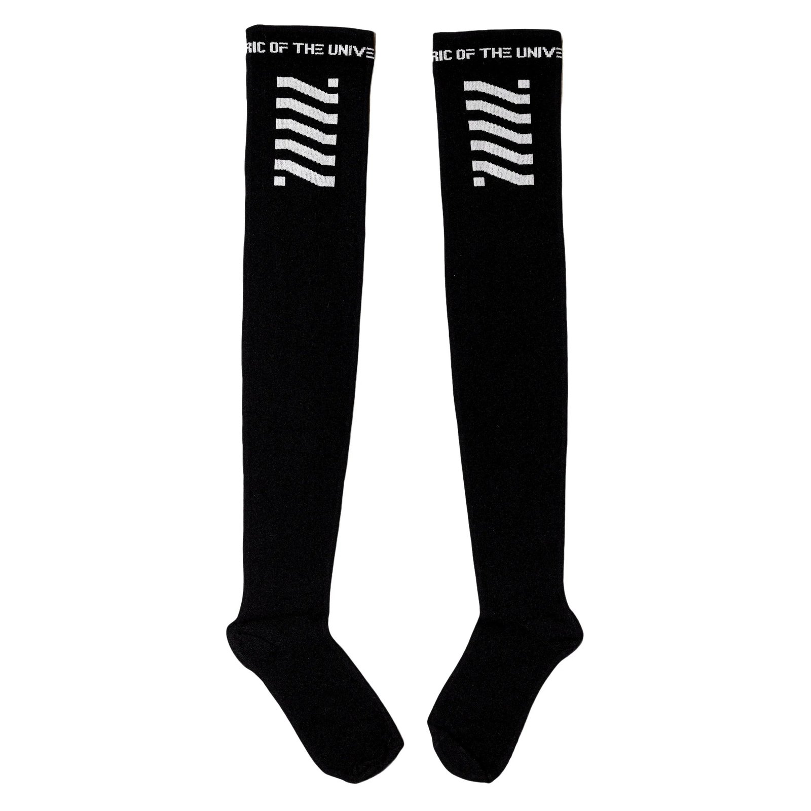 CSRT-01 Black Thigh High Socks 2