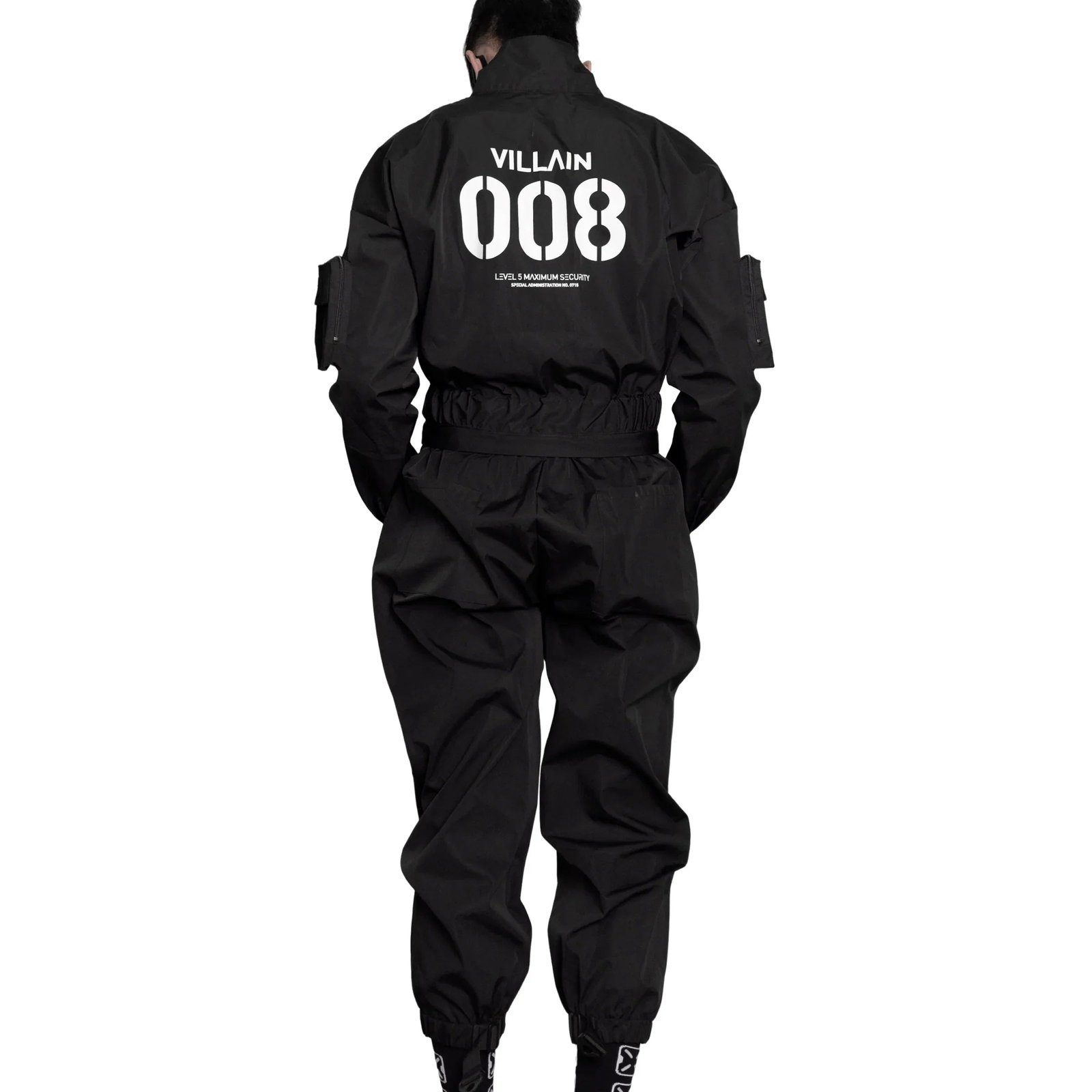 VJ-008 Black Villain Jumpsuit 2
