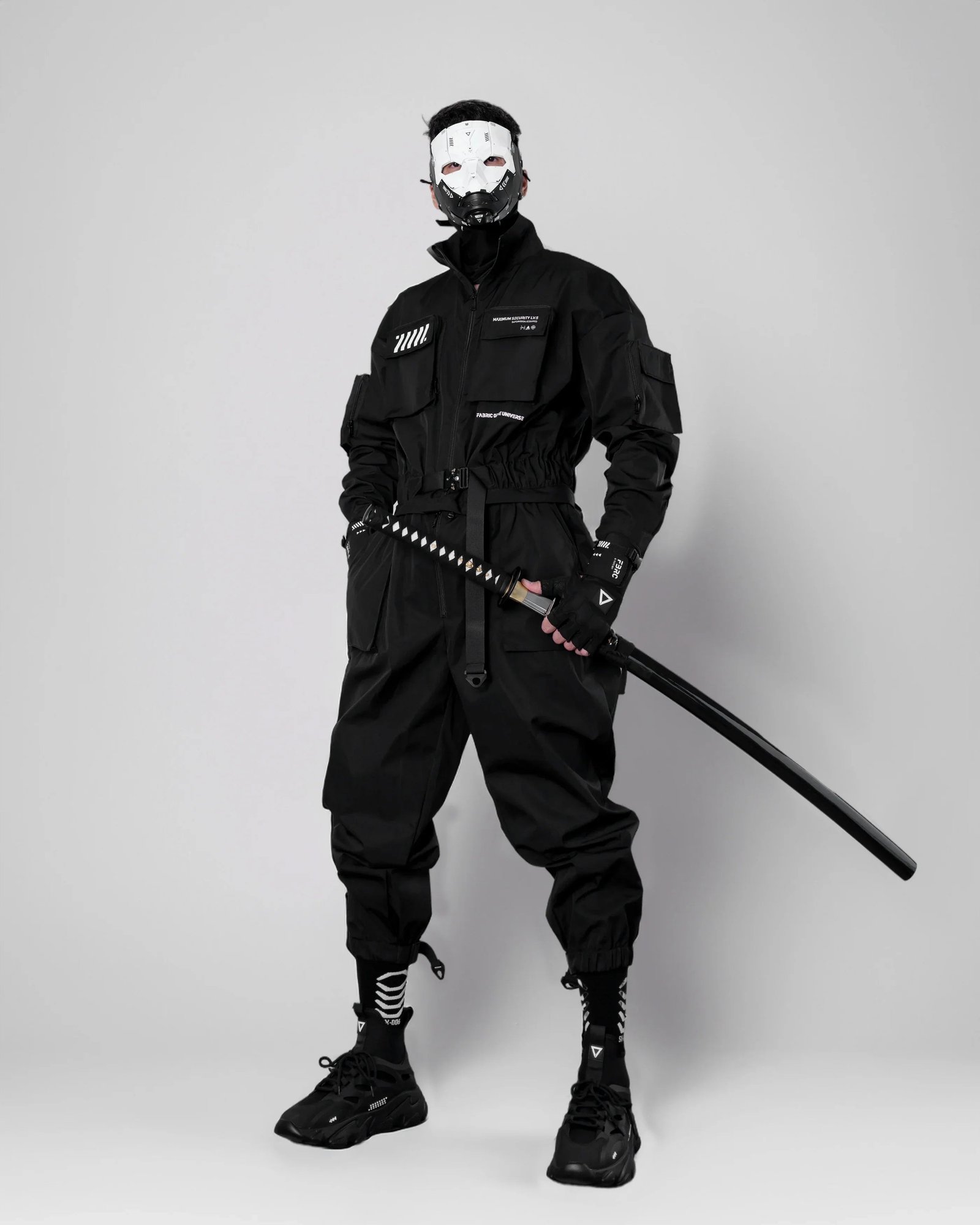 VJ-008 Black Villain Jumpsuit 5