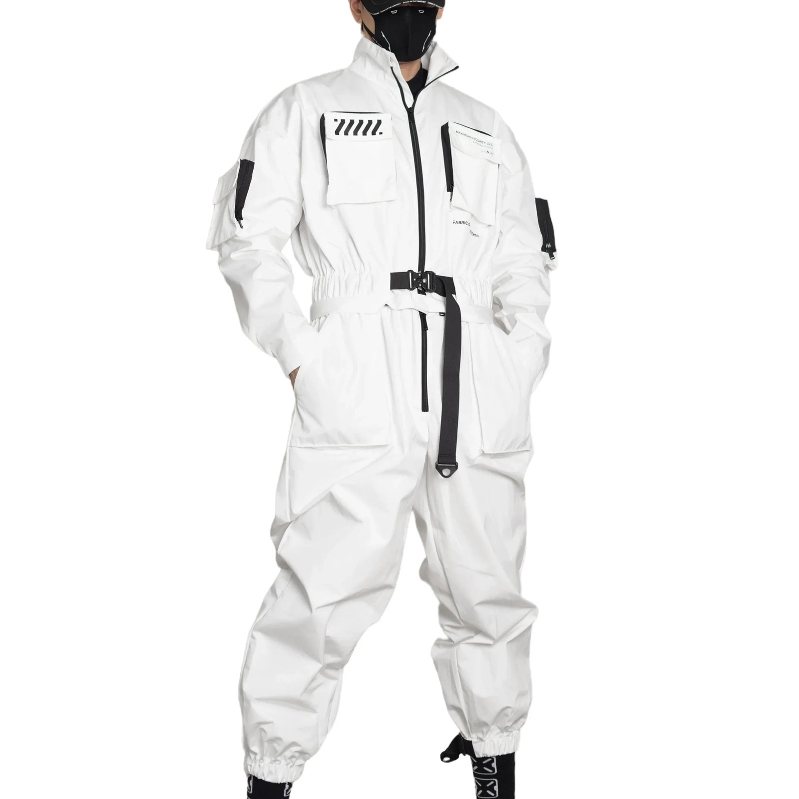 VJ-008 White Villain Jumpsuit