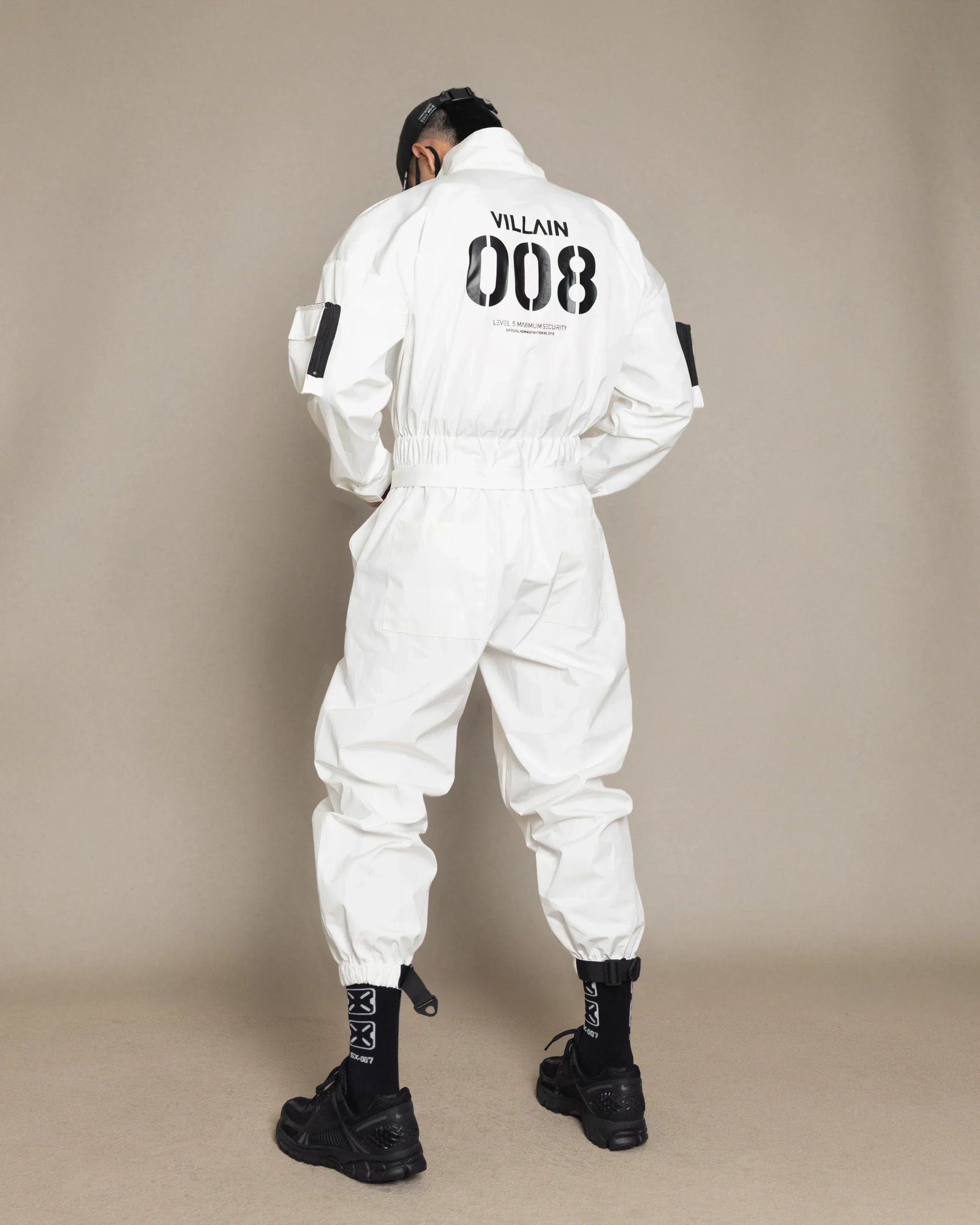 VJ-008 White Villain Jumpsuit 5