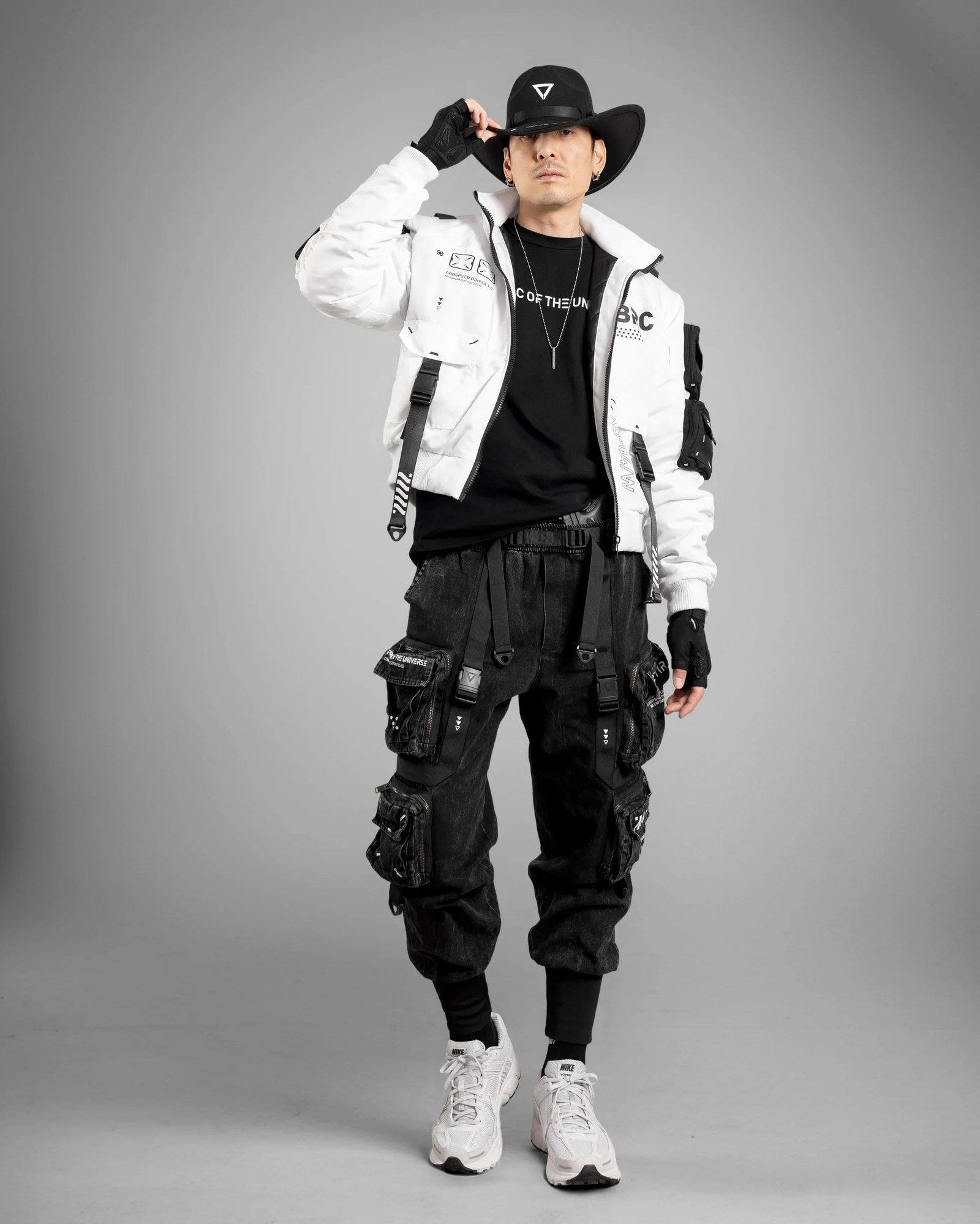 CH-1 Black Cowboy Hat 11